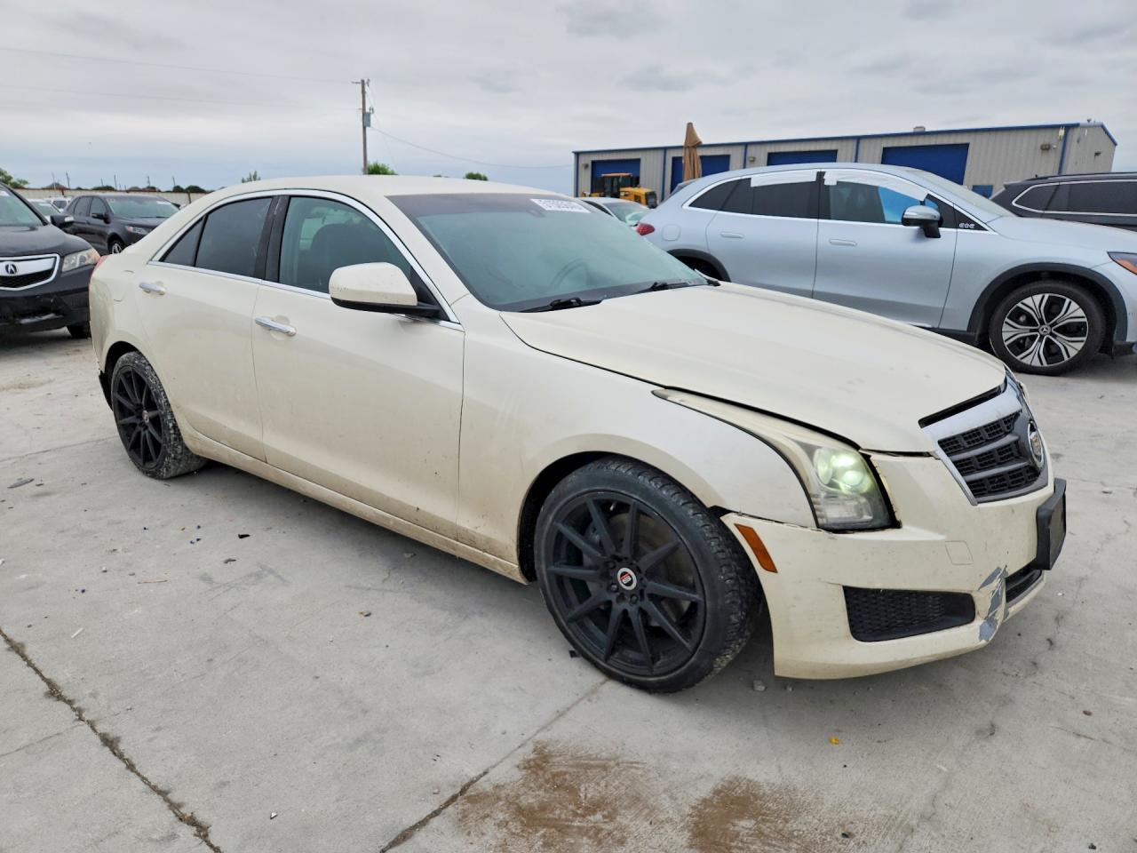 2013 Cadillac Ats Cream vin: 1G6AA5RX1D0157916