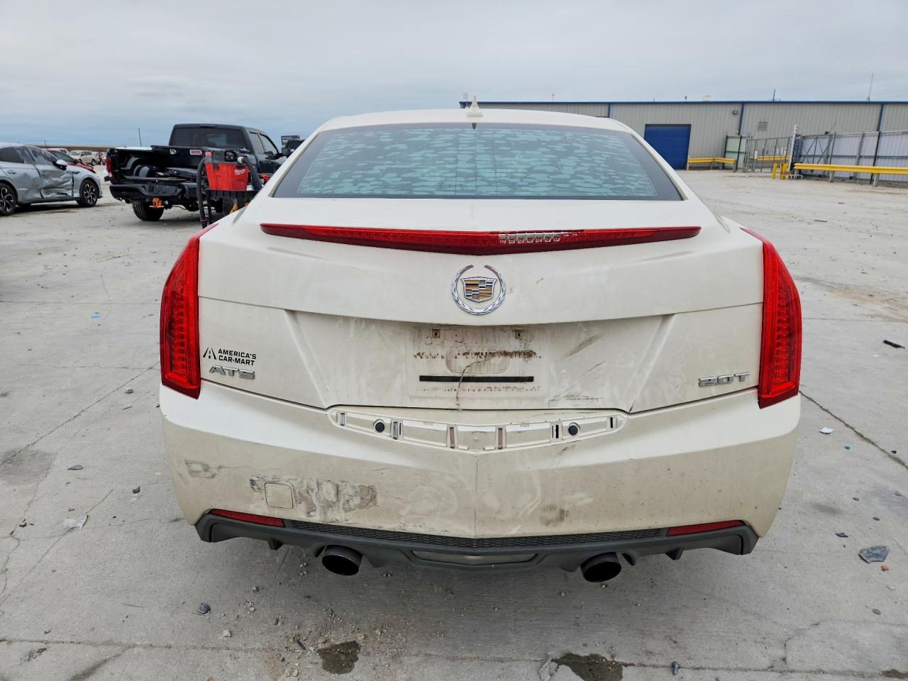 2013 Cadillac Ats Cream vin: 1G6AA5RX1D0157916