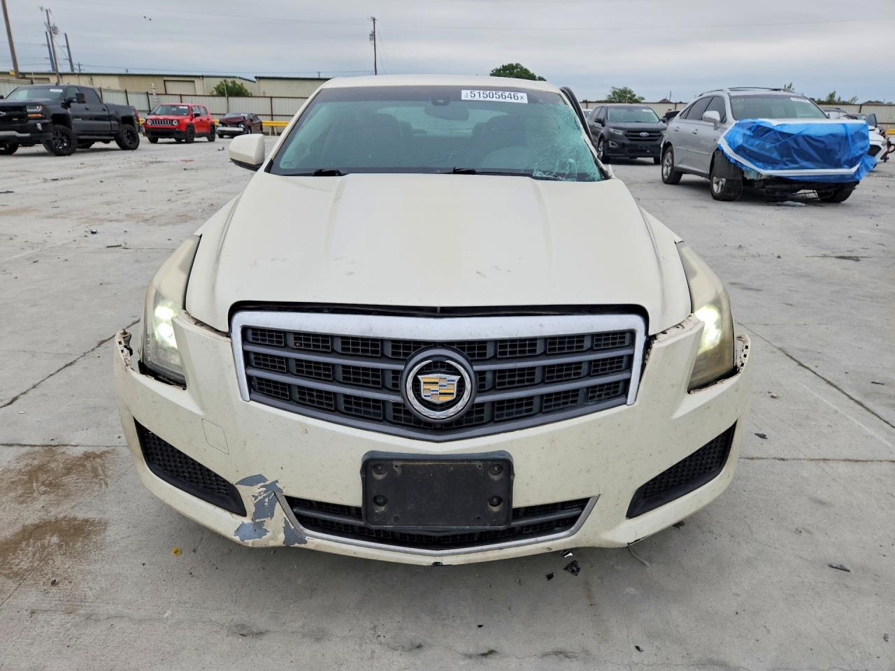2013 Cadillac Ats Cream vin: 1G6AA5RX1D0157916