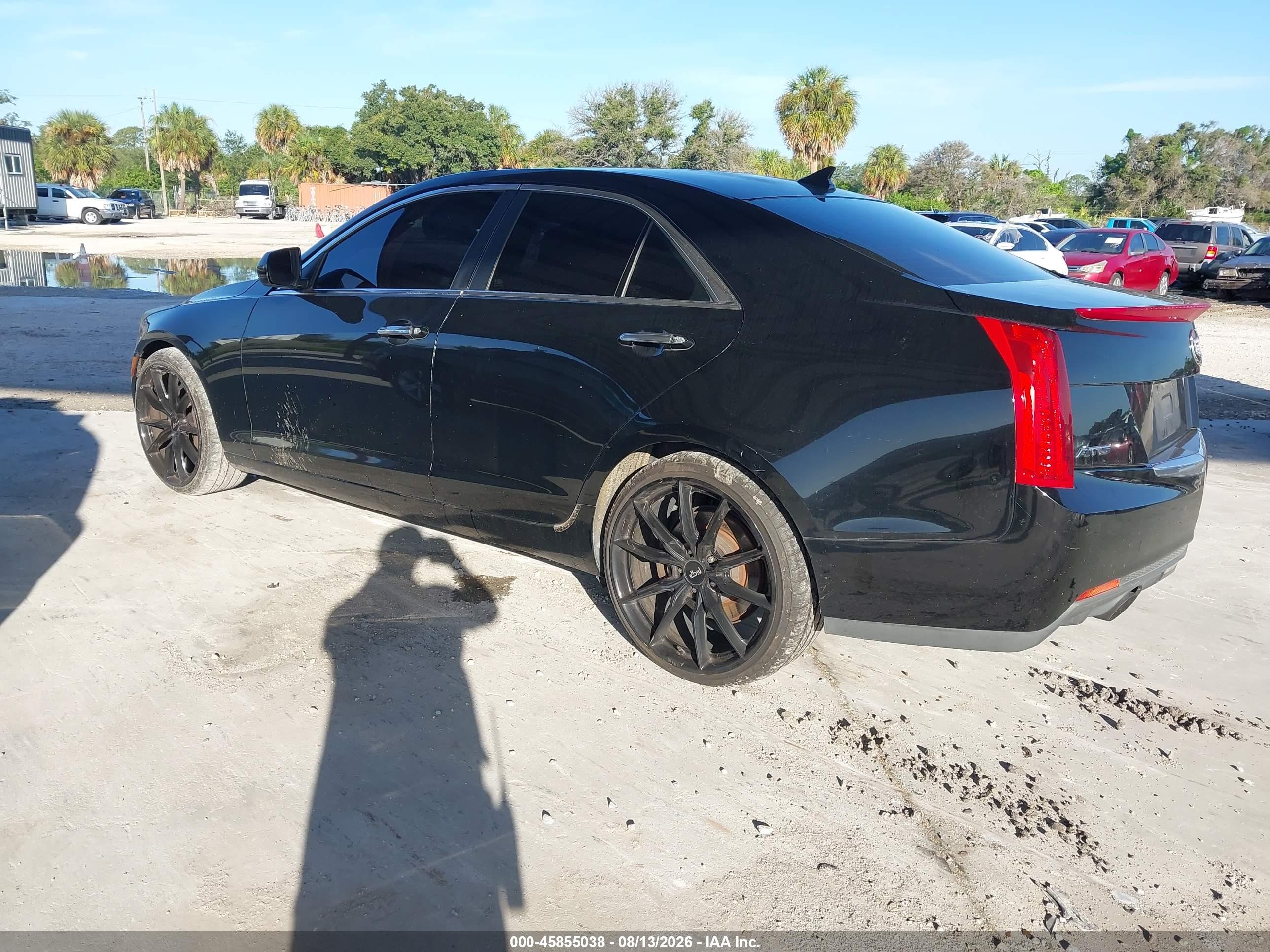 2014 Cadillac Ats Standard Black vin: 1G6AA5RX2E0132668