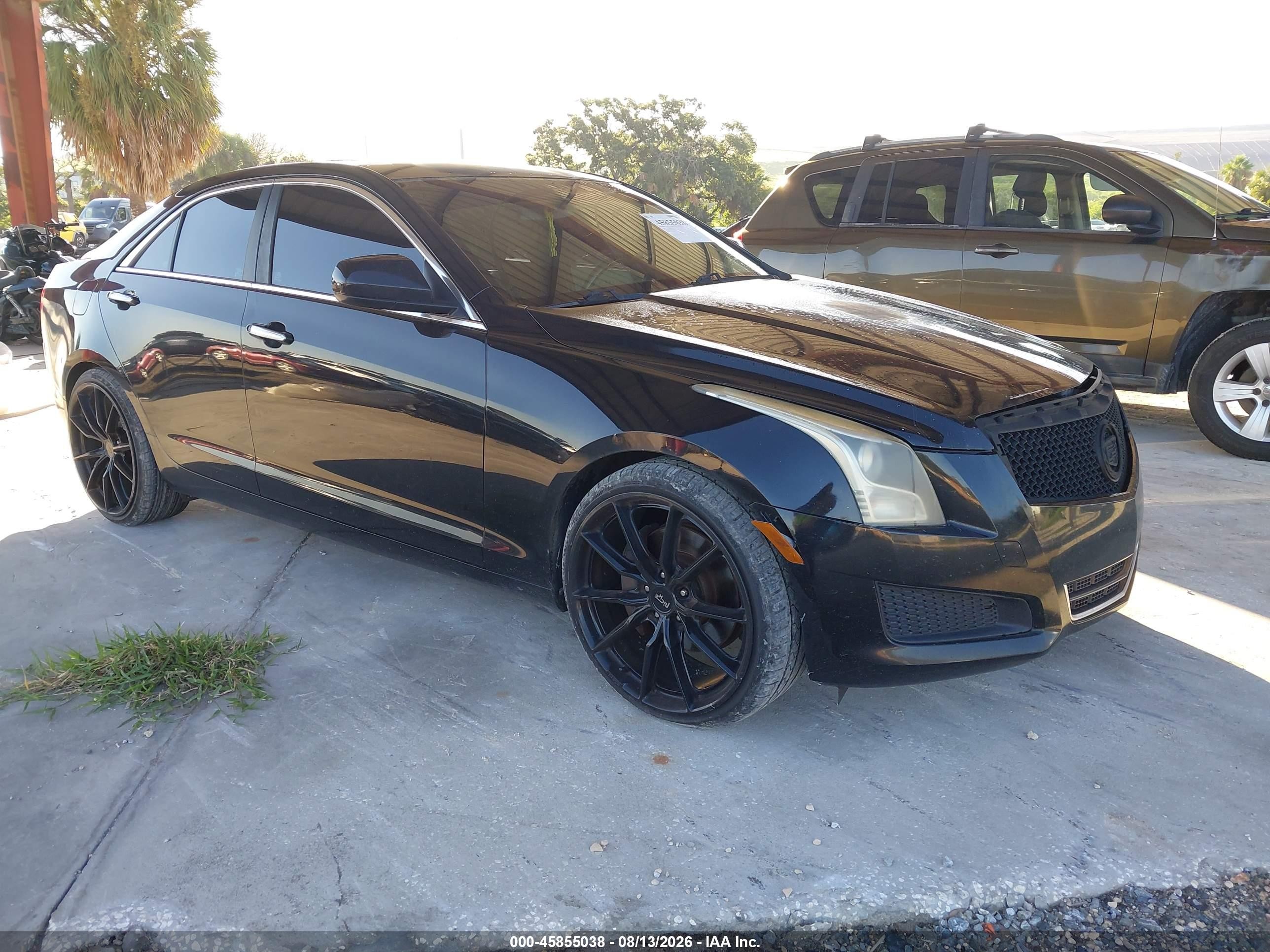 2014 Cadillac Ats Standard Черный vin: 1G6AA5RX2E0132668