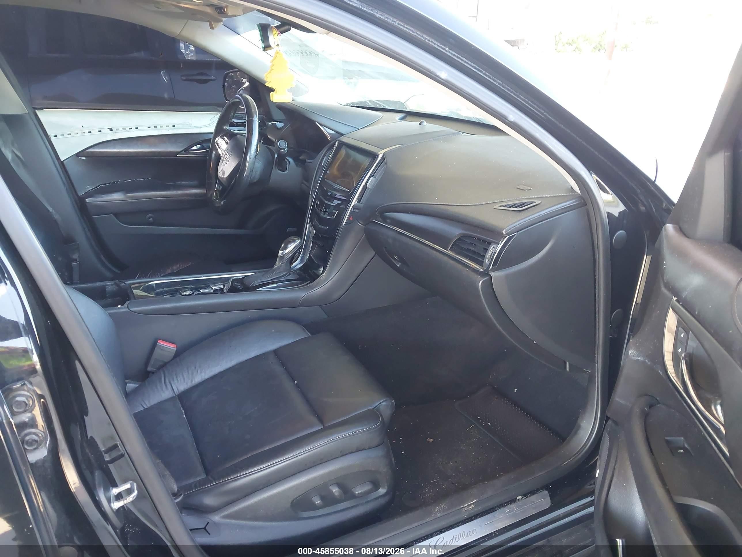 2014 Cadillac Ats Standard Black vin: 1G6AA5RX2E0132668