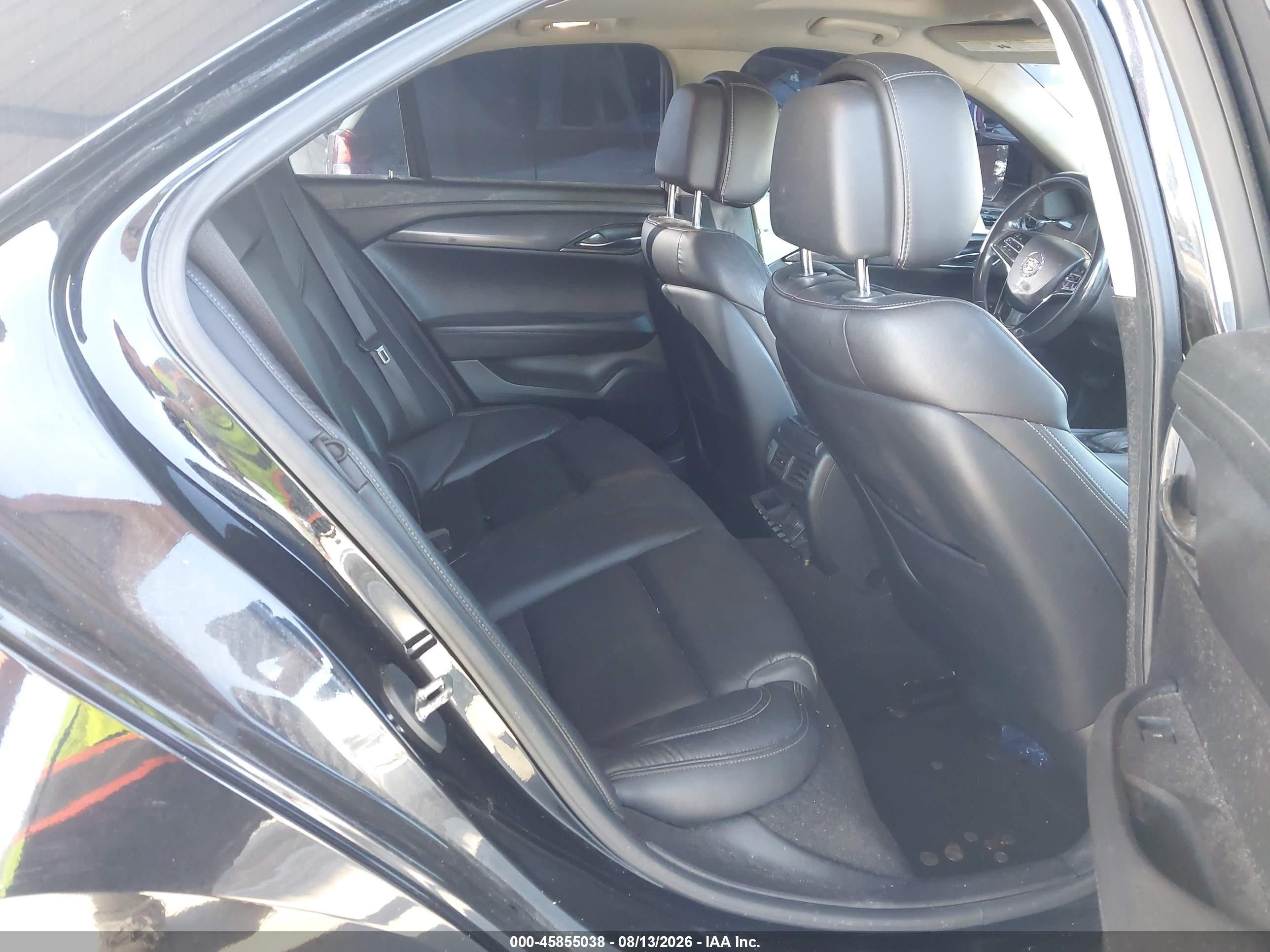 2014 Cadillac Ats Standard Black vin: 1G6AA5RX2E0132668