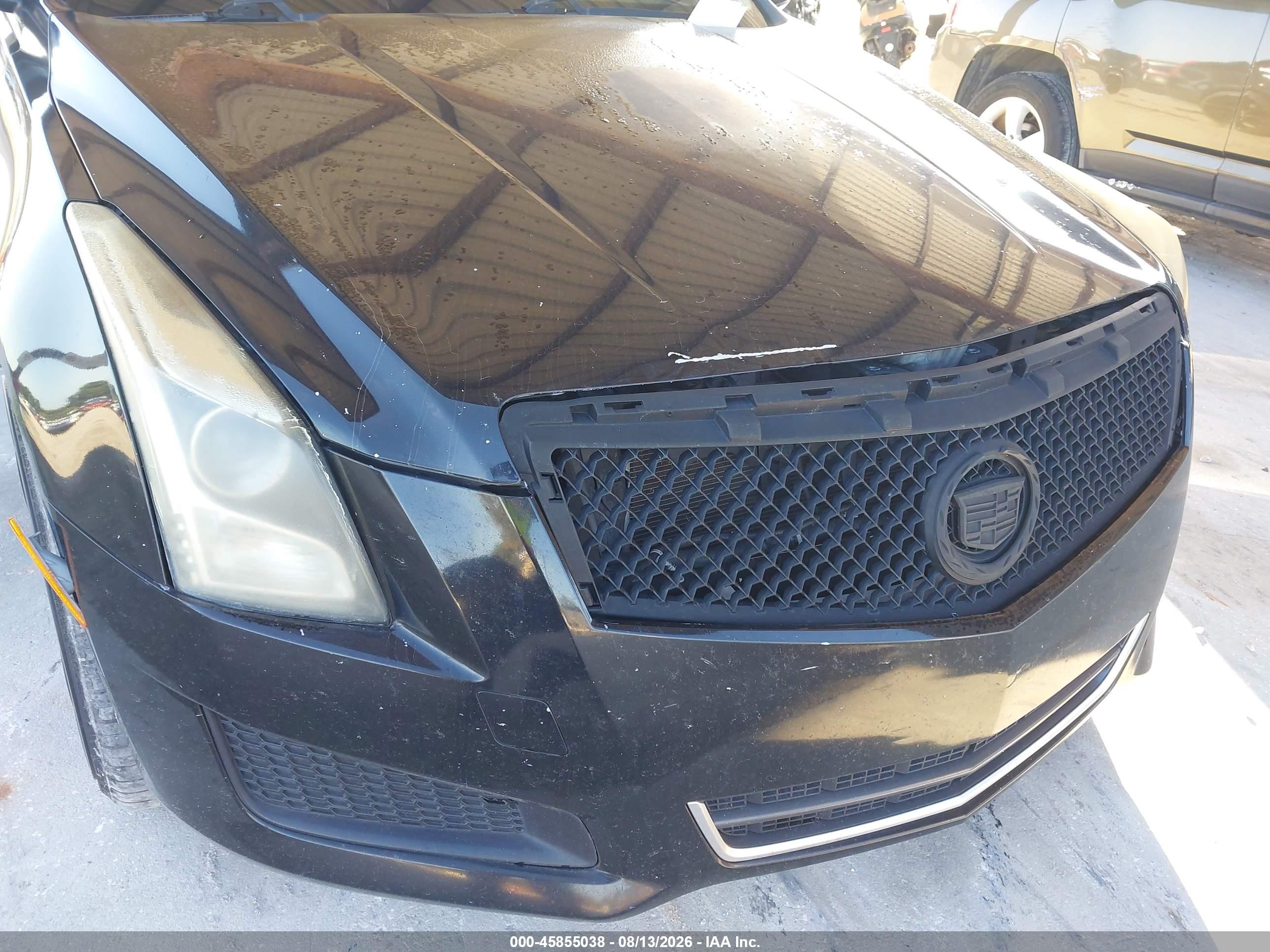 2014 Cadillac Ats Standard Black vin: 1G6AA5RX2E0132668