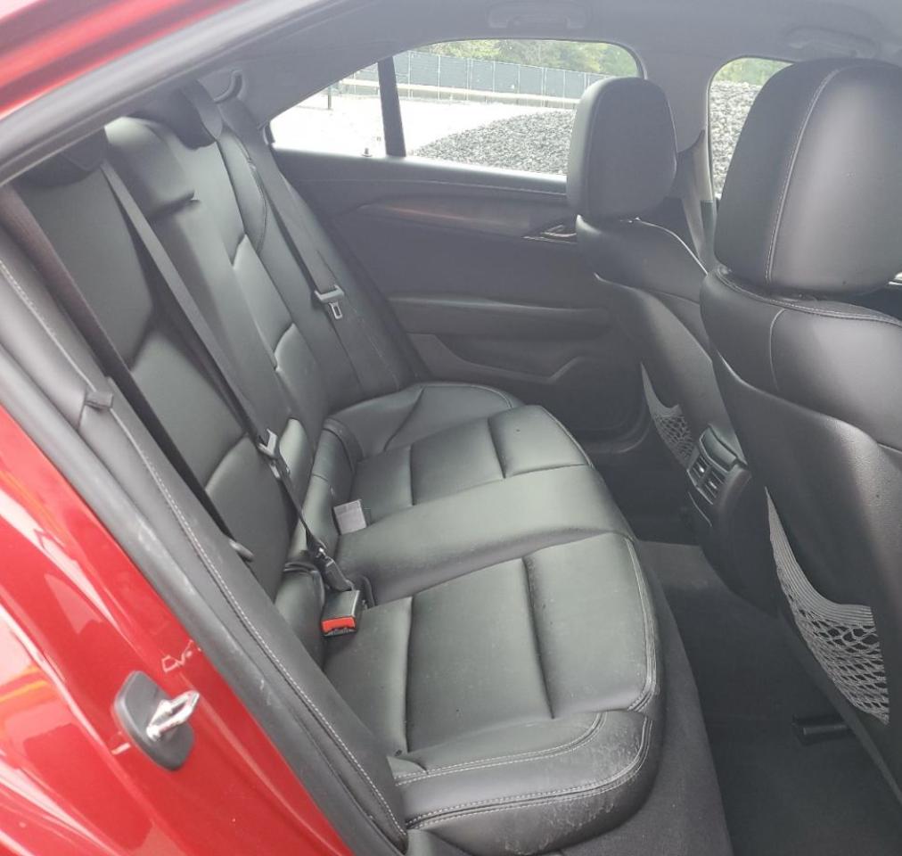 2017 Cadillac Ats Red vin: 1G6AA5RX2H0216509