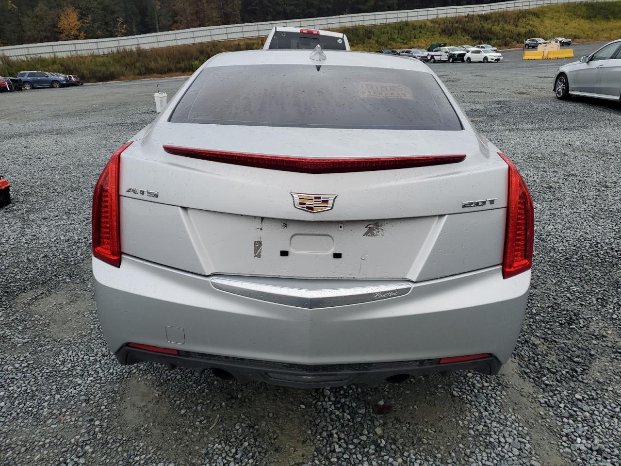 2018 Cadillac Ats Silver vin: 1G6AA5RX2J0175126
