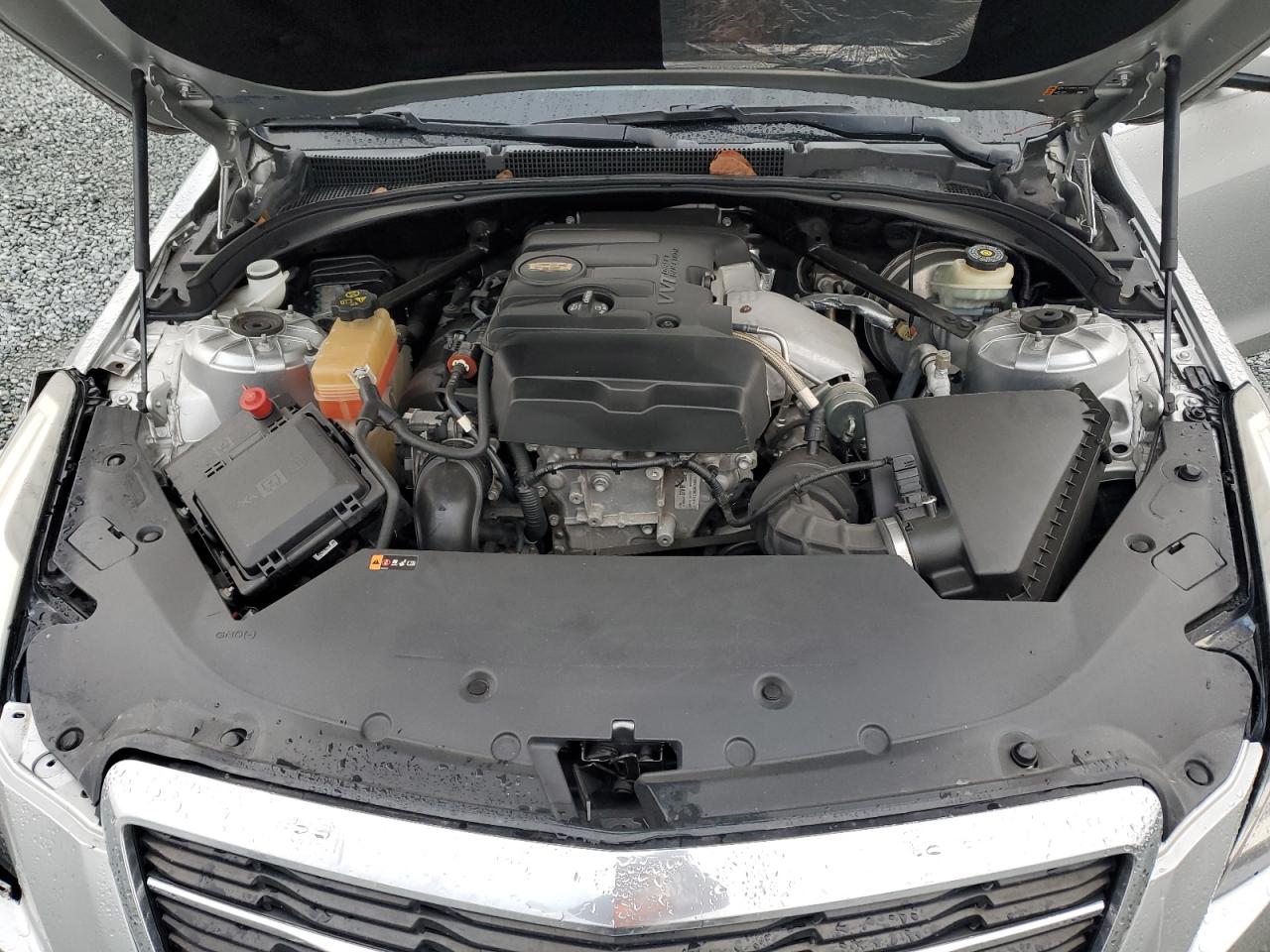 2018 Cadillac Ats Silver vin: 1G6AA5RX2J0175126