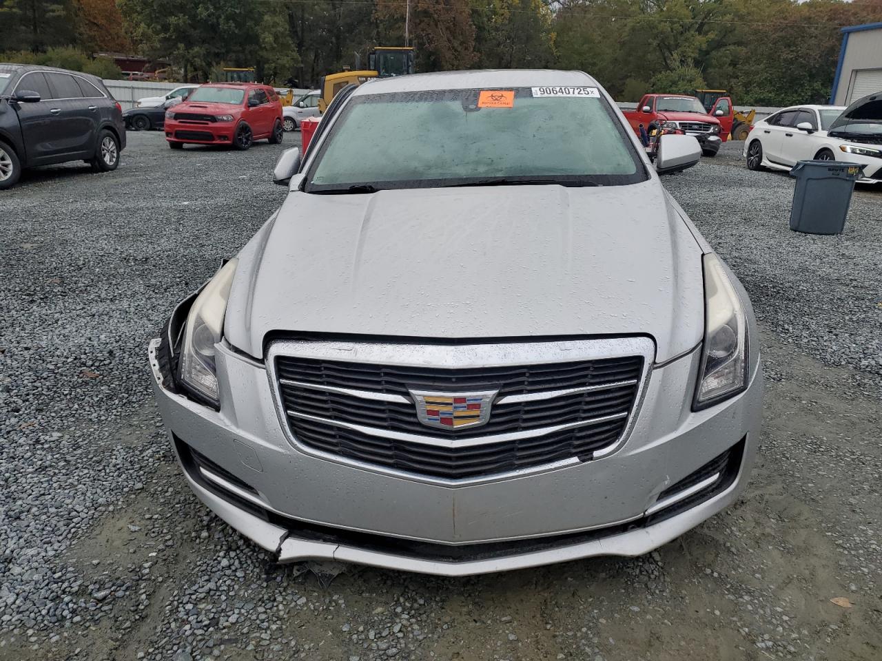 2018 Cadillac Ats Silver vin: 1G6AA5RX2J0175126