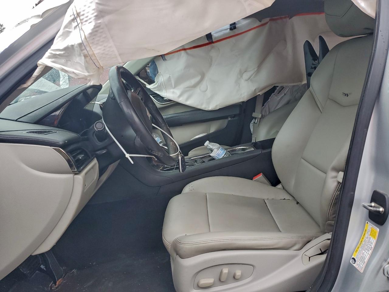 2018 Cadillac Ats Silver vin: 1G6AA5RX2J0175126