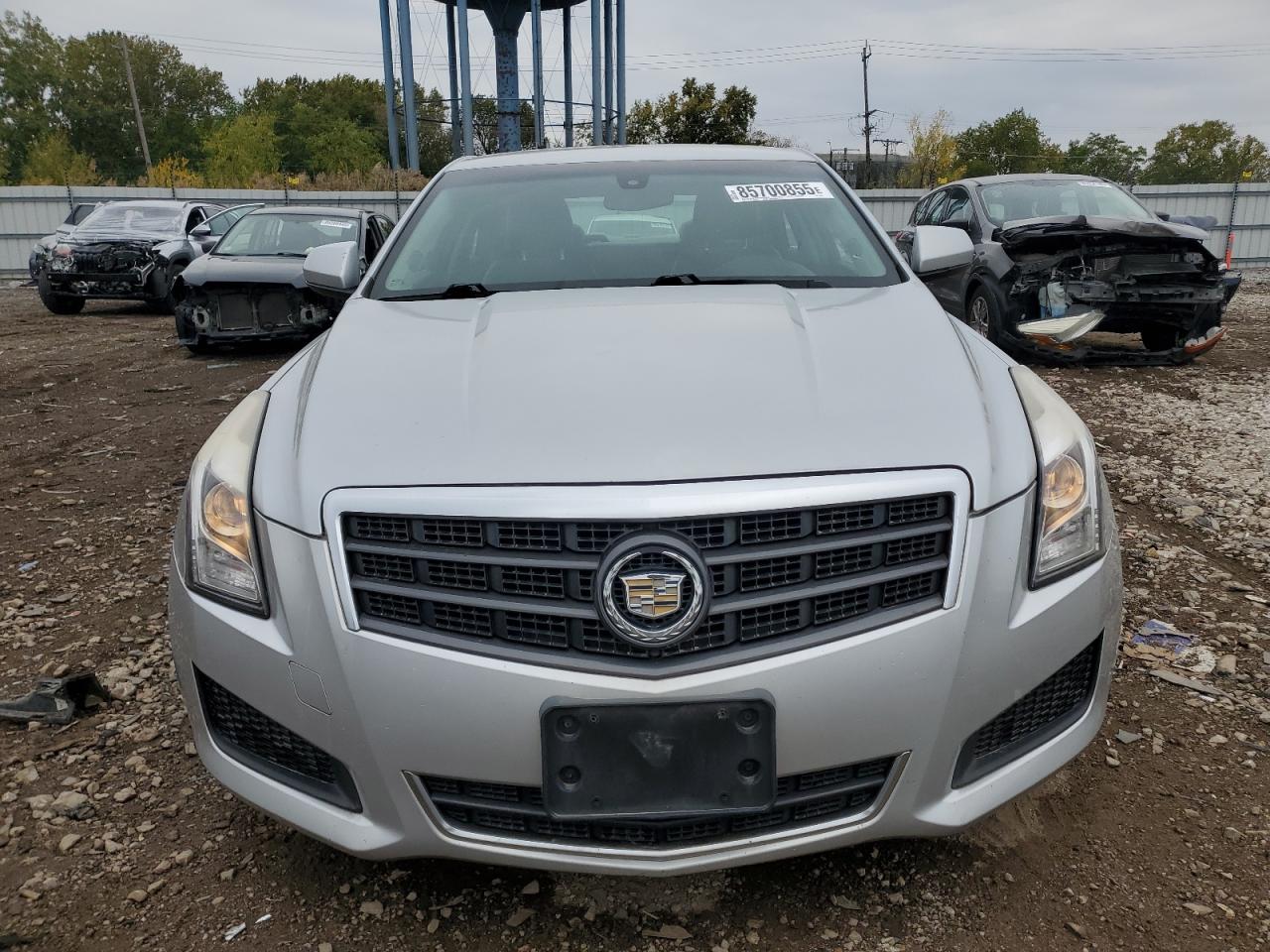 2013 Cadillac Ats Silver vin: 1G6AA5RX3D0130247