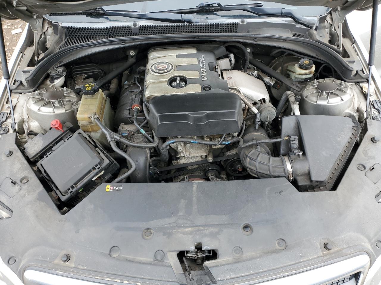 2013 Cadillac Ats Silver vin: 1G6AA5RX3D0130247