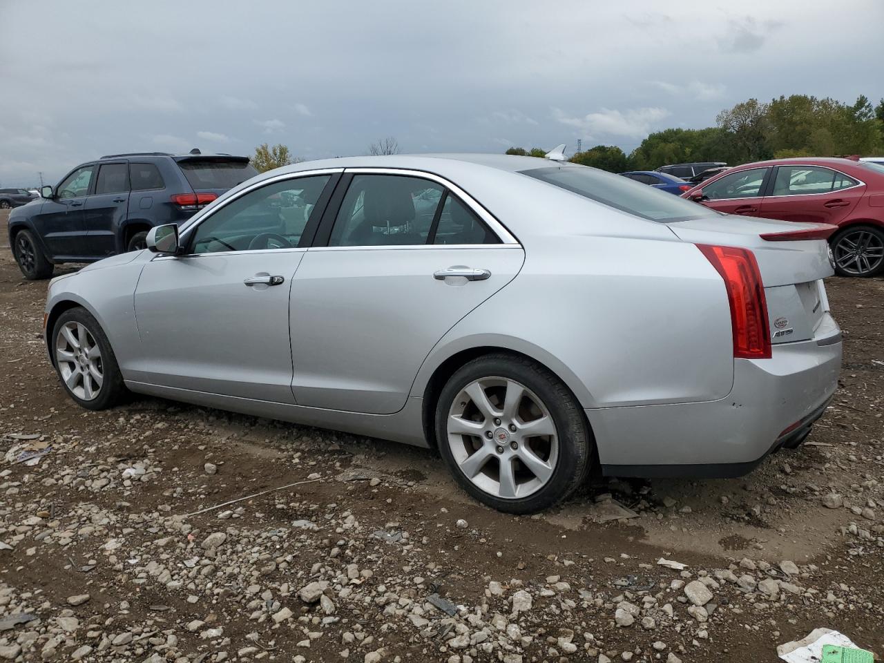 2013 Cadillac Ats Silver vin: 1G6AA5RX3D0130247