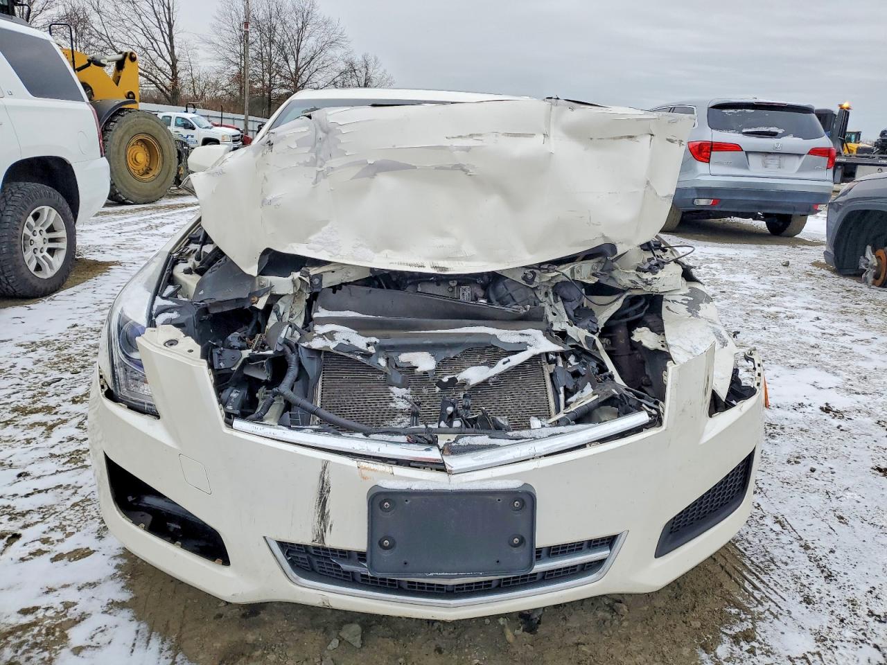 2013 Cadillac Ats Белый vin: 1G6AA5RX3D0160574