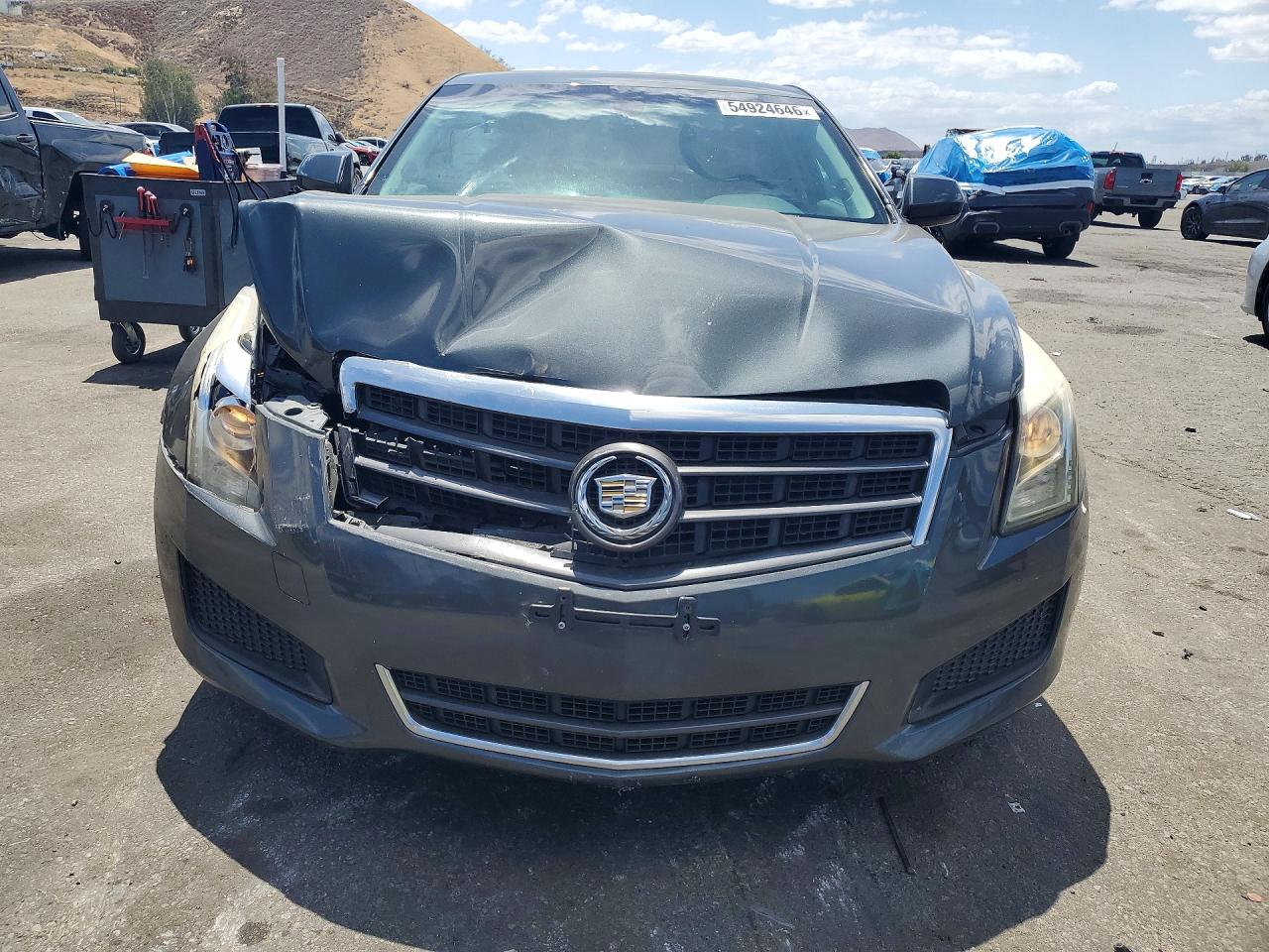 2014 Cadillac Ats Charcoal vin: 1G6AA5RX3E0113384