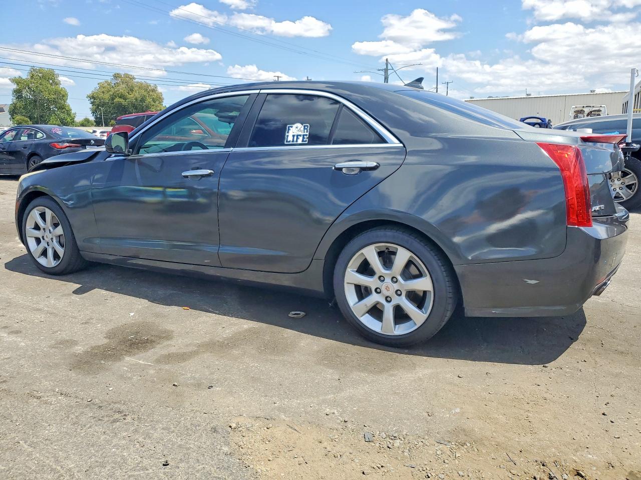 2014 Cadillac Ats Charcoal vin: 1G6AA5RX3E0113384
