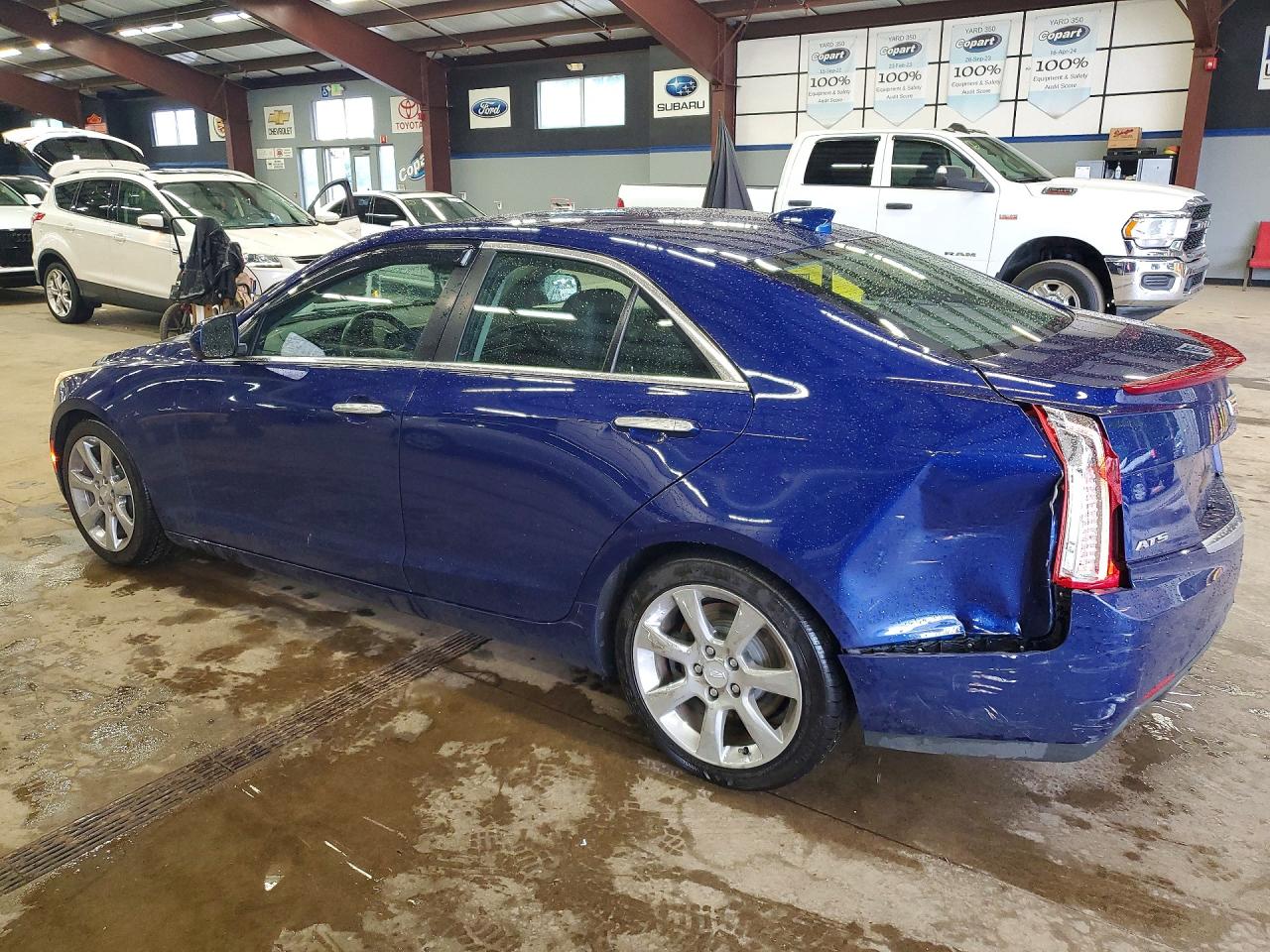 2015 Cadillac Ats Blue vin: 1G6AA5RX3F0129912