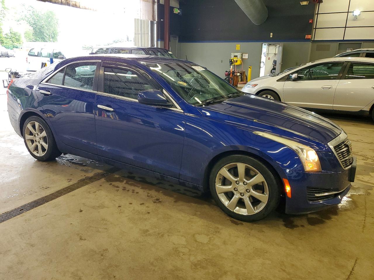 2015 Cadillac Ats Blue vin: 1G6AA5RX3F0129912