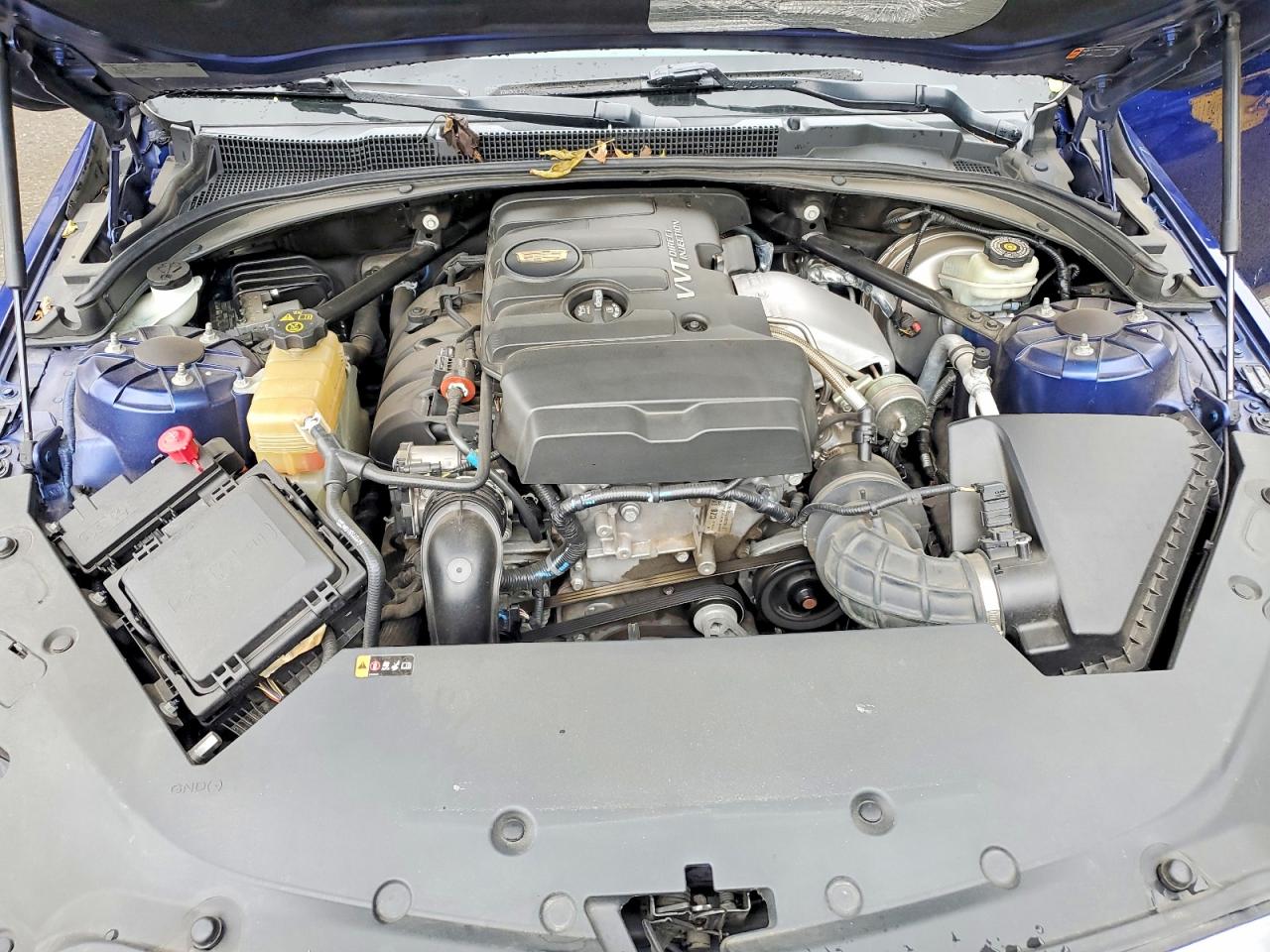 2015 Cadillac Ats Blue vin: 1G6AA5RX3F0129912