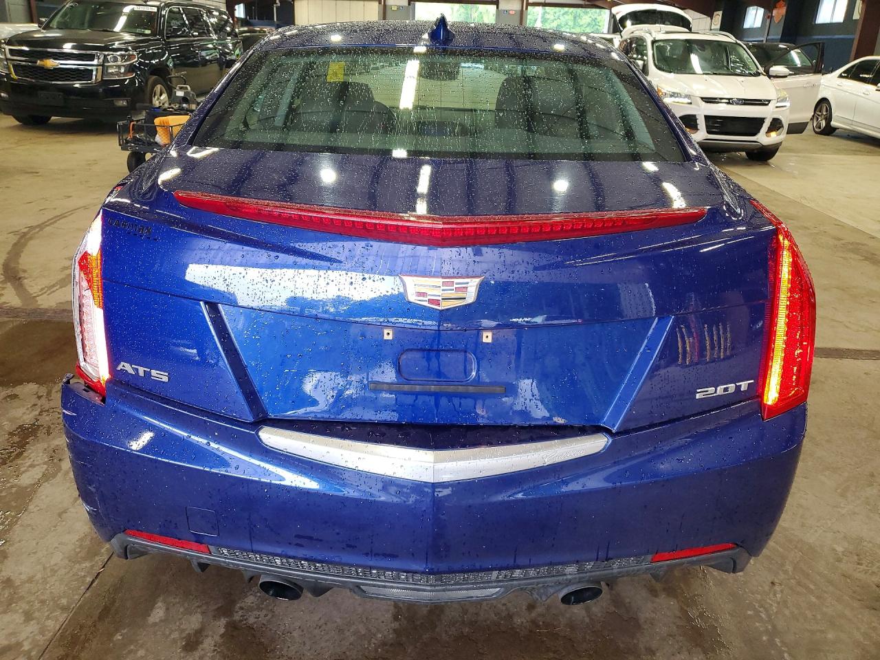 2015 Cadillac Ats Blue vin: 1G6AA5RX3F0129912