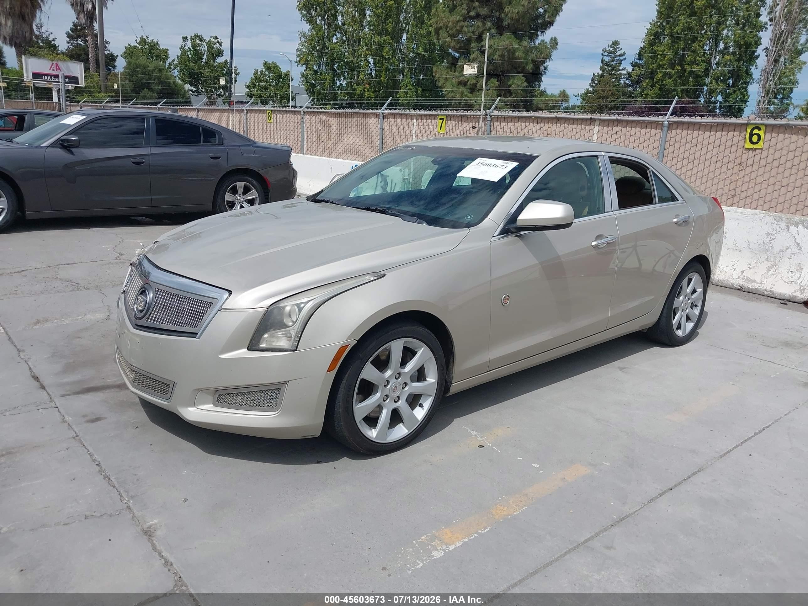 2013 Cadillac Ats Standard Gold vin: 1G6AA5RX4D0162933