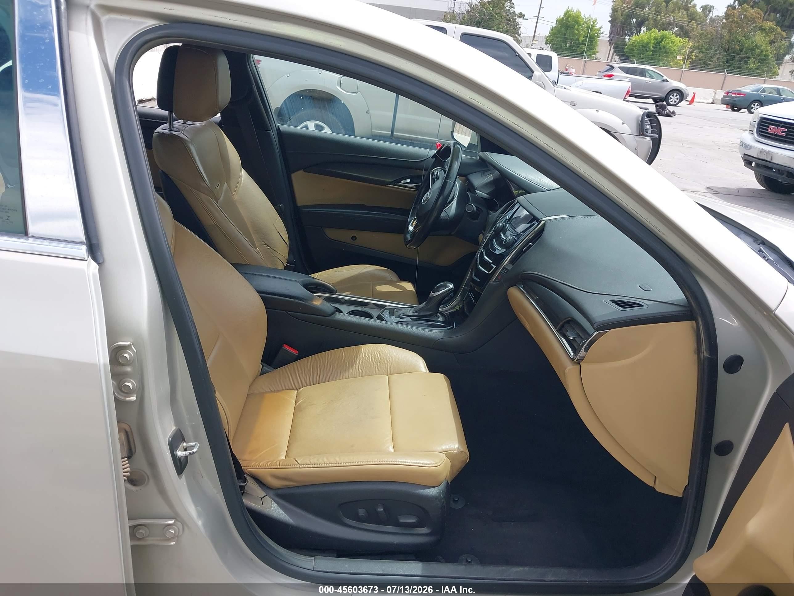 2013 Cadillac Ats Standard Gold vin: 1G6AA5RX4D0162933