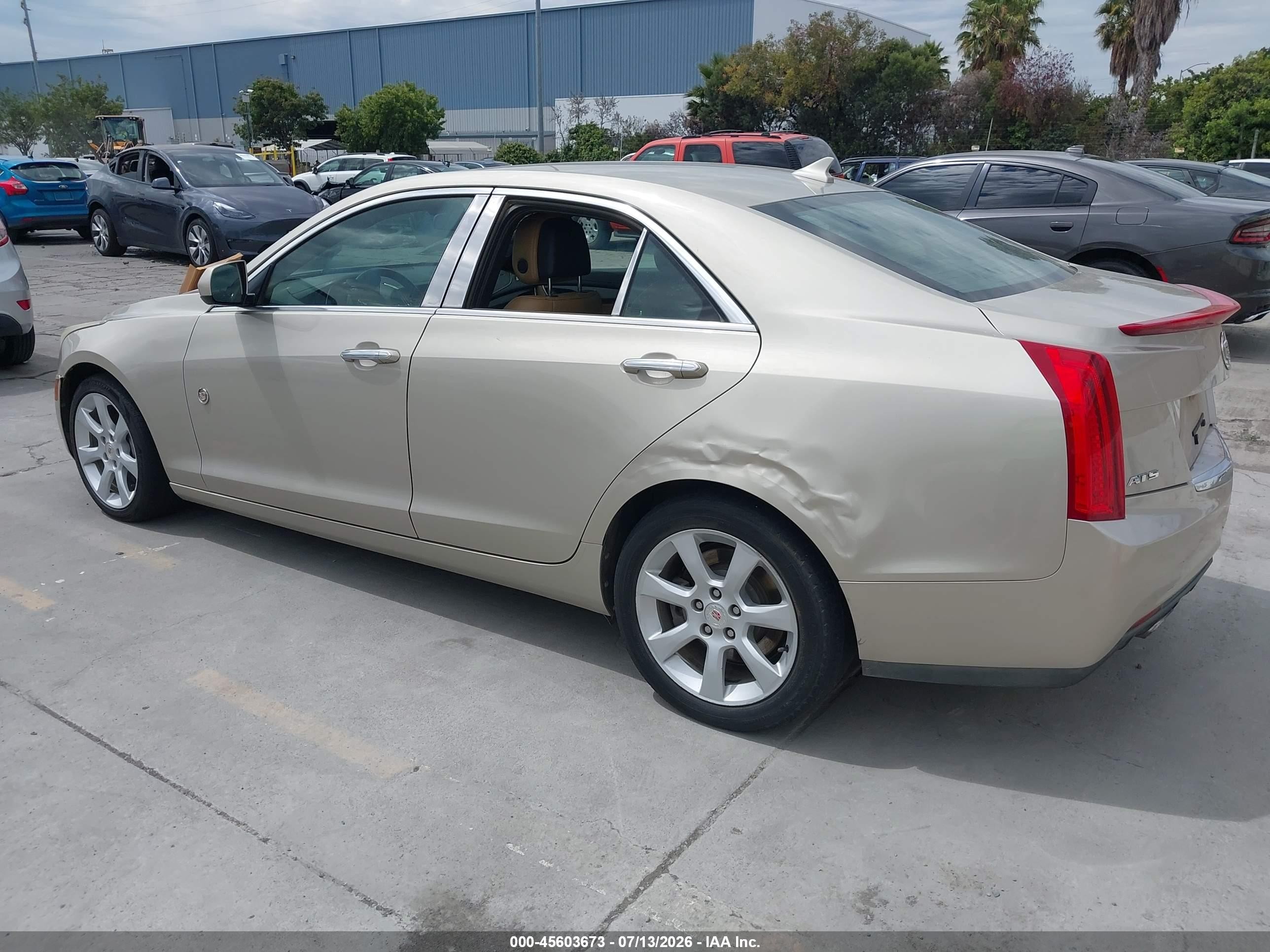 2013 Cadillac Ats Standard Gold vin: 1G6AA5RX4D0162933