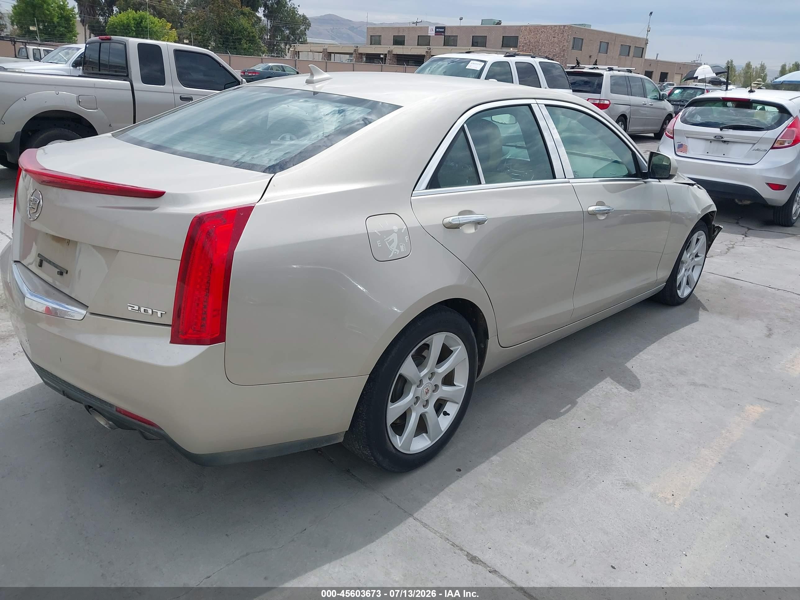 2013 Cadillac Ats Standard Gold vin: 1G6AA5RX4D0162933