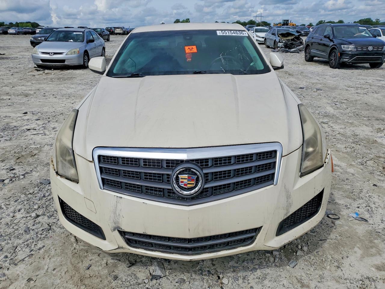 2013 Cadillac Ats Cream vin: 1G6AA5RX4D0167033