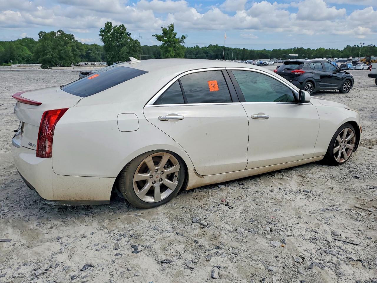 2013 Cadillac Ats Cream vin: 1G6AA5RX4D0167033