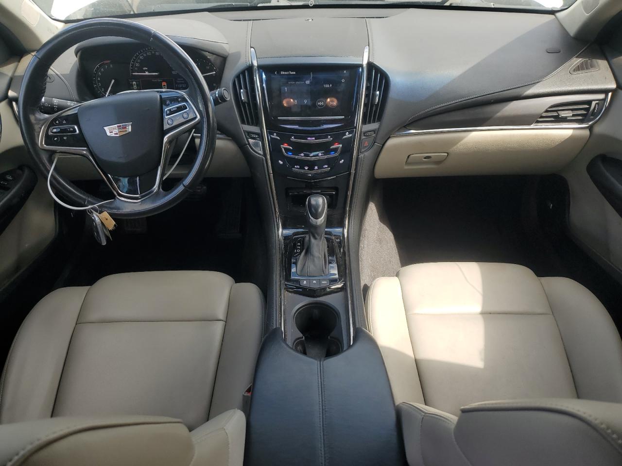 2018 Cadillac Ats Белый vin: 1G6AA5RX4J0181347