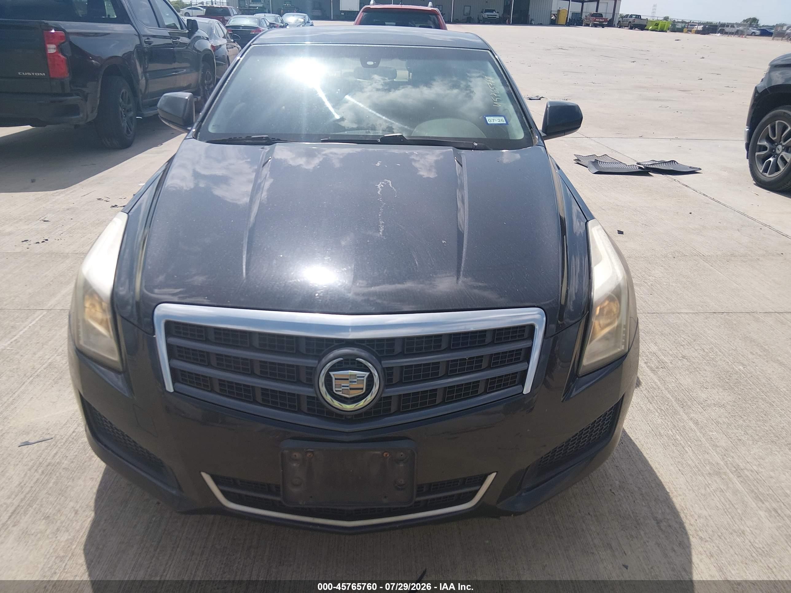 2013 Cadillac Ats Standard Черный vin: 1G6AA5RX5D0133537