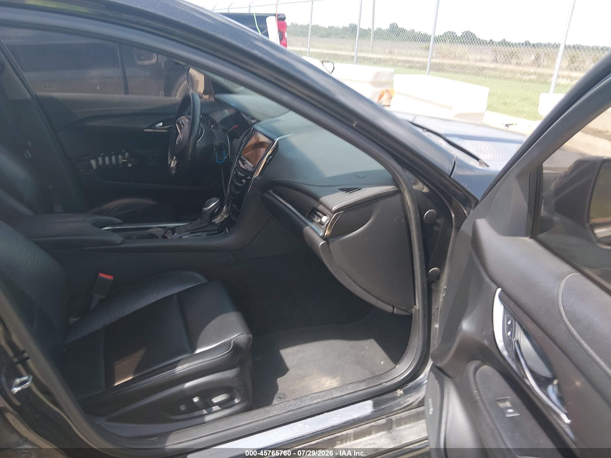 2013 Cadillac Ats Standard Черный vin: 1G6AA5RX5D0133537