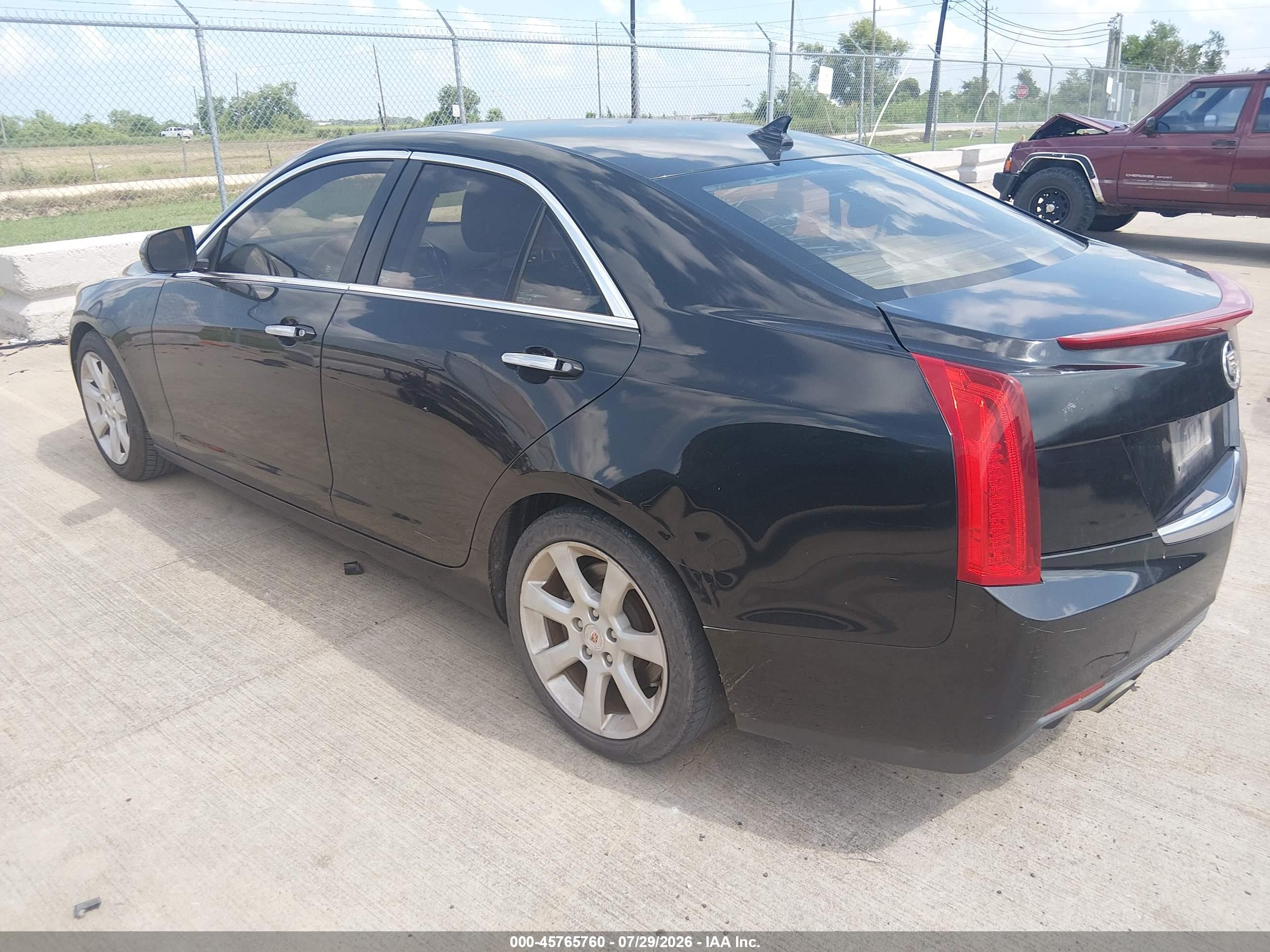 2013 Cadillac Ats Standard Черный vin: 1G6AA5RX5D0133537