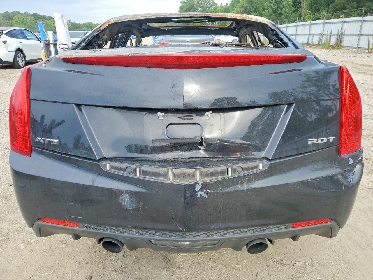 2014 Cadillac Ats Gray vin: 1G6AA5RX5E0109286