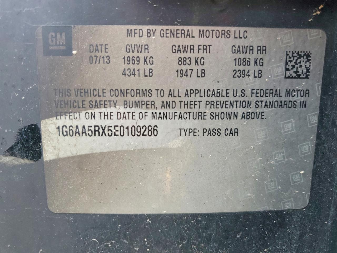 2014 Cadillac Ats Gray vin: 1G6AA5RX5E0109286