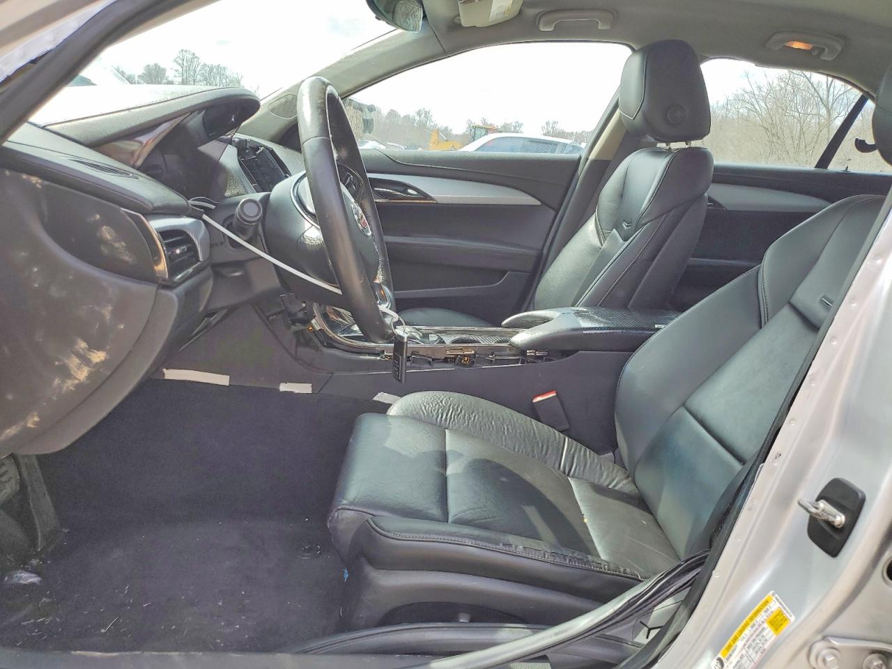 2014 Cadillac Ats Silver vin: 1G6AA5RX5E0124774