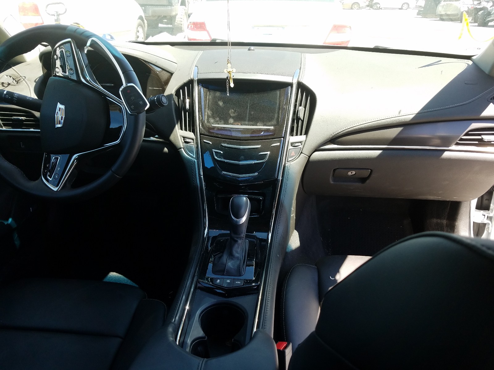 2018 Cadillac Ats  Белый vin: 1G6AA5RX5J0176903
