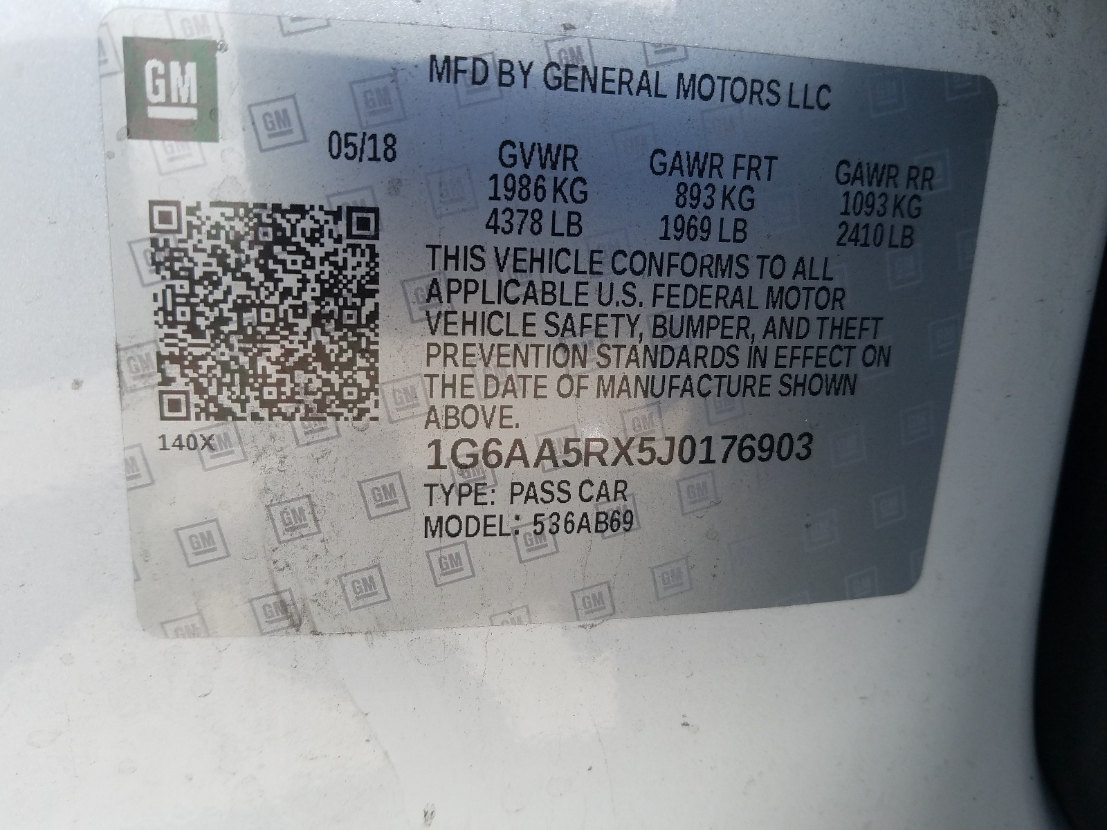2018 Cadillac Ats  Белый vin: 1G6AA5RX5J0176903