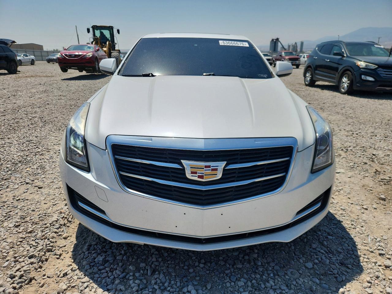 2018 Cadillac Ats White vin: 1G6AA5RX5J0176903