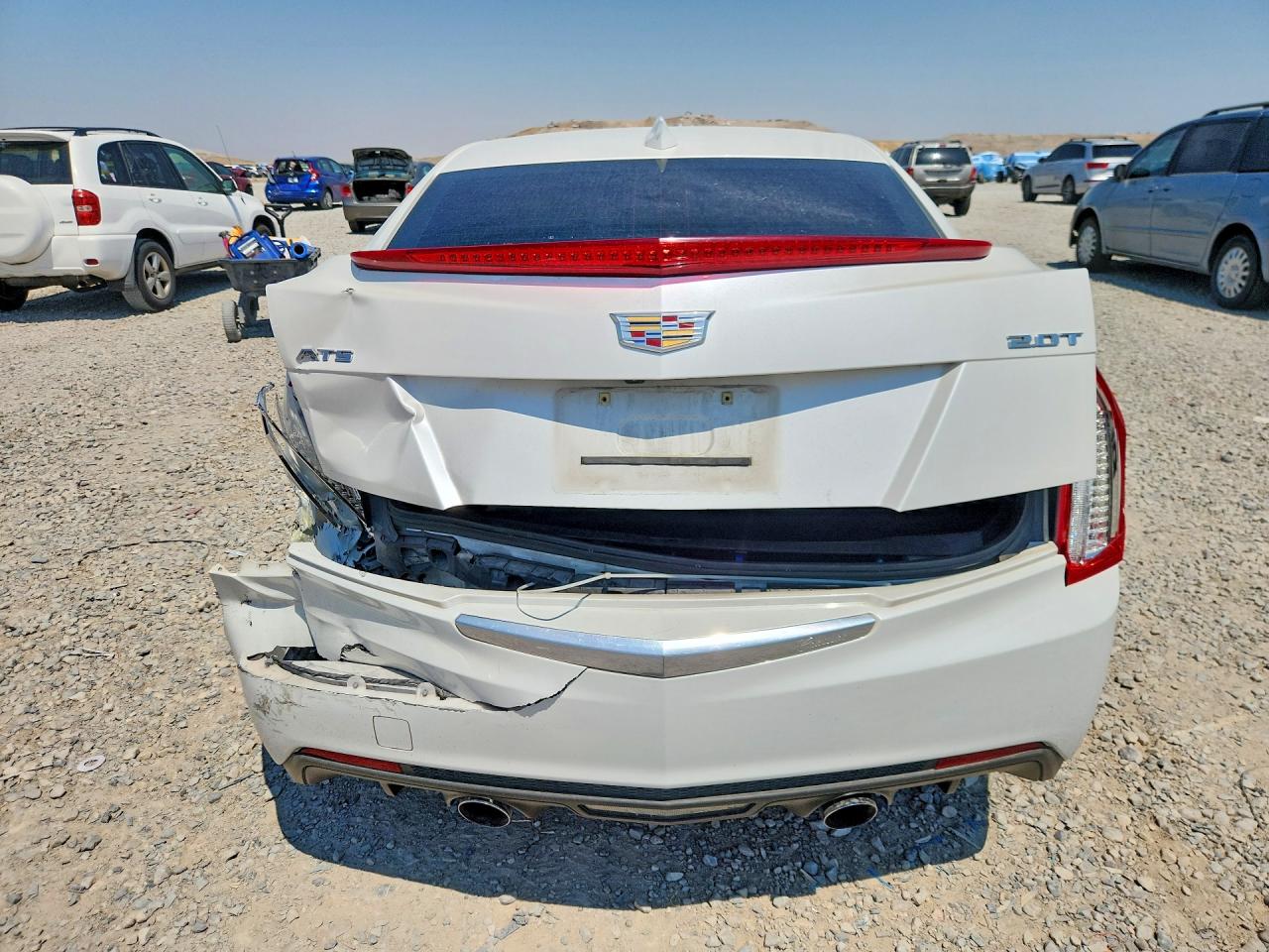 2018 Cadillac Ats White vin: 1G6AA5RX5J0176903