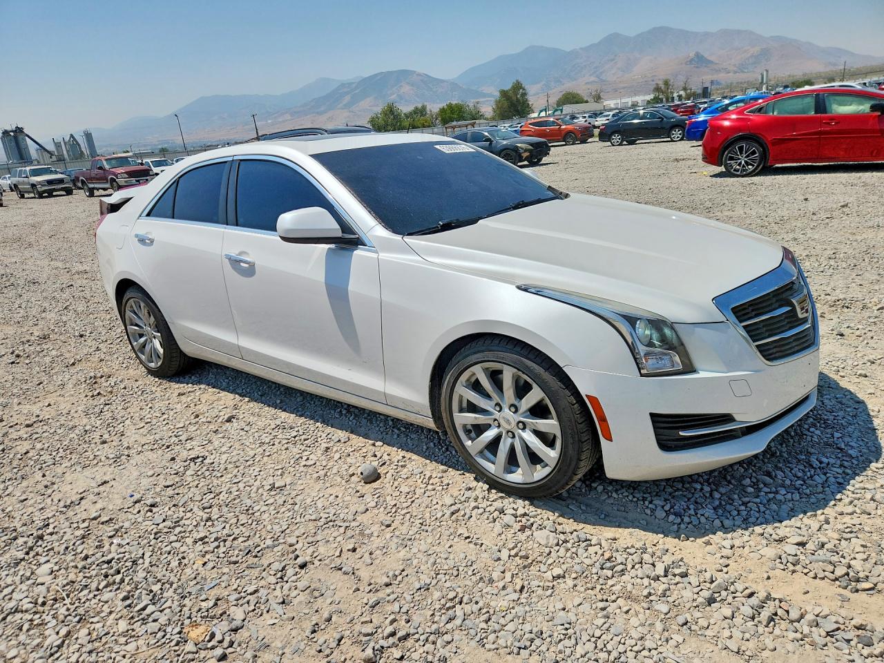 2018 Cadillac Ats White vin: 1G6AA5RX5J0176903