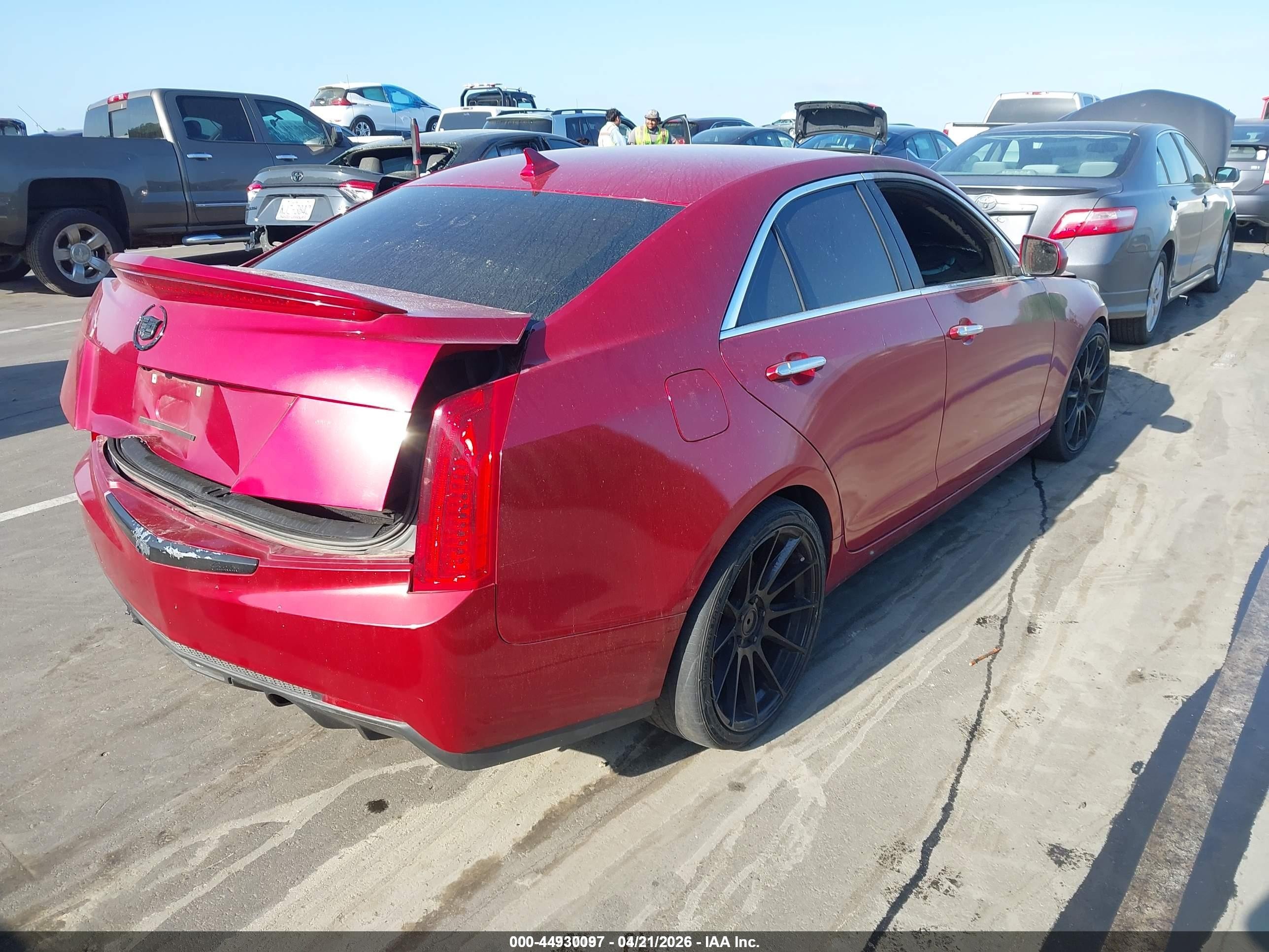 2013 Cadillac Ats Standard Maroon vin: 1G6AA5RX6D0146927