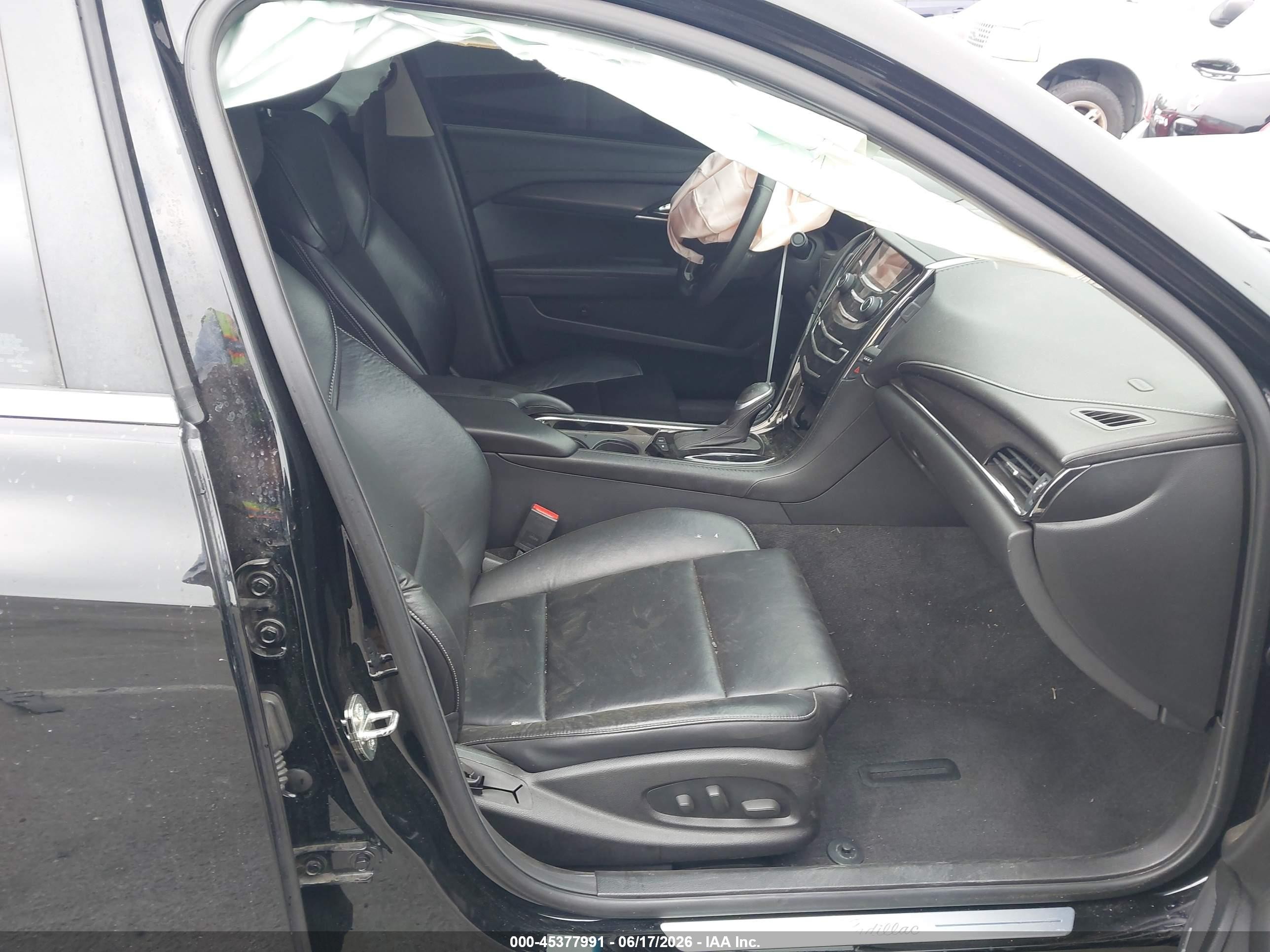 2014 Cadillac Ats Standard Black vin: 1G6AA5RX6E0101178