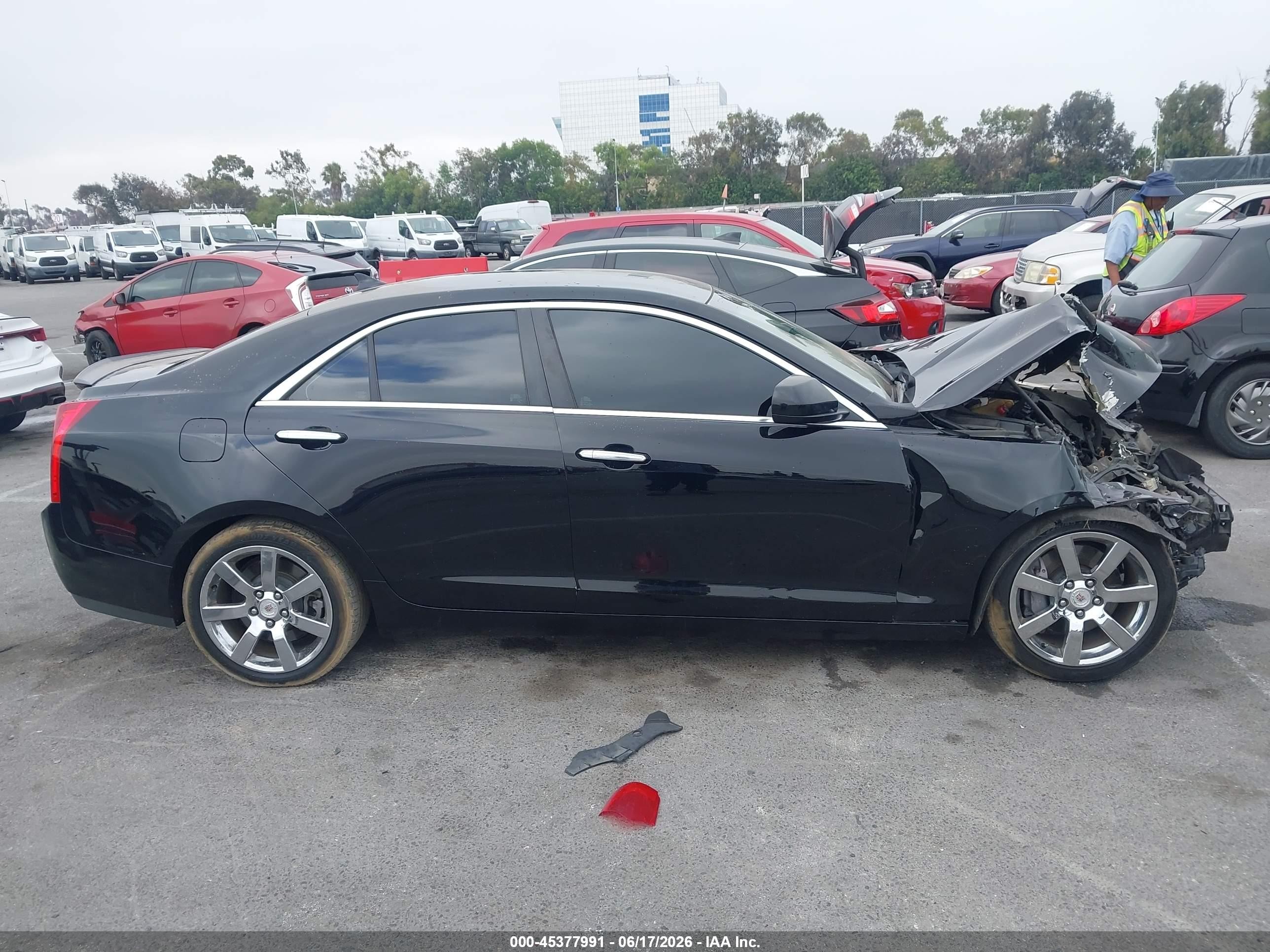 2014 Cadillac Ats Standard Black vin: 1G6AA5RX6E0101178