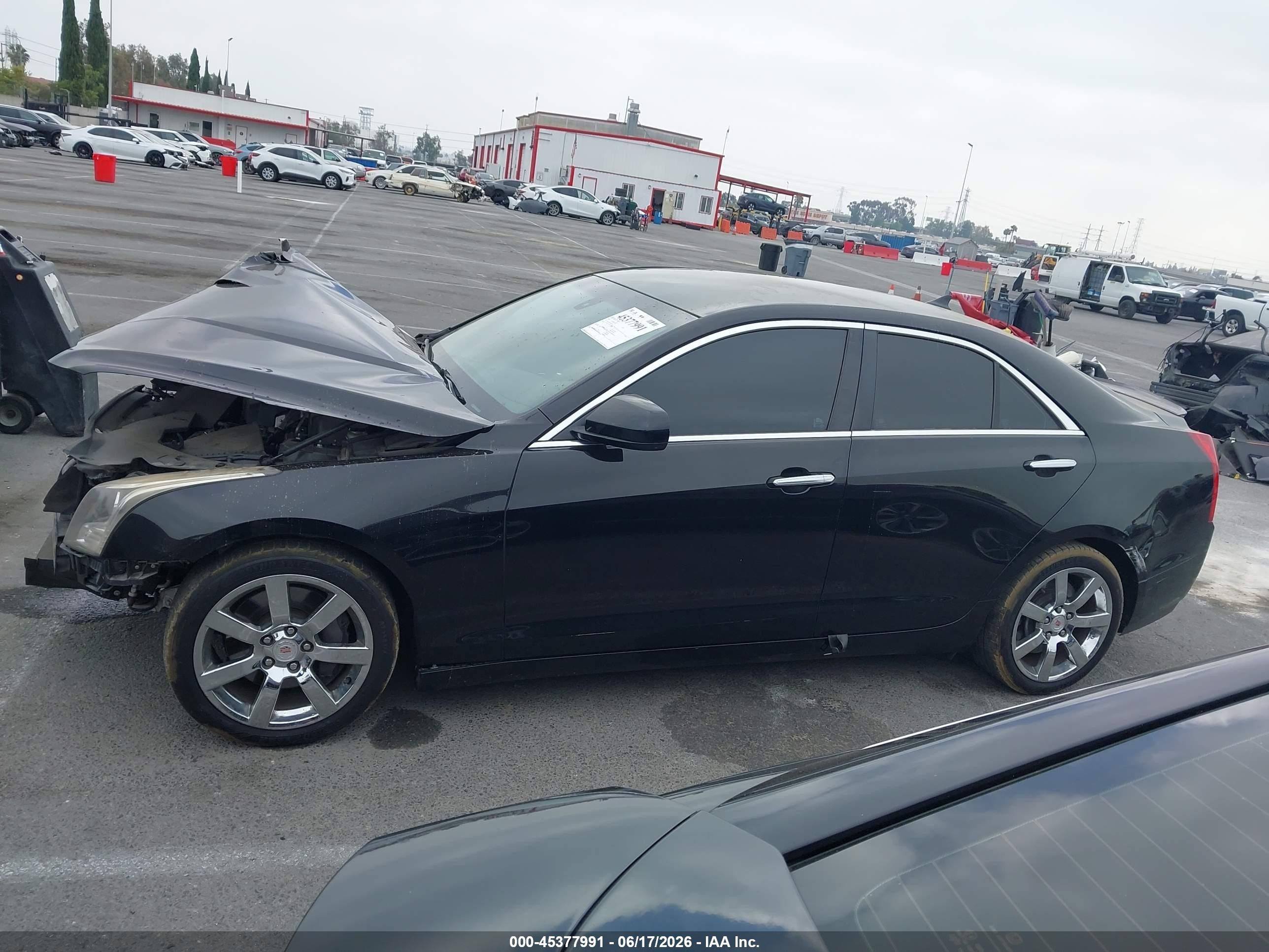 2014 Cadillac Ats Standard Black vin: 1G6AA5RX6E0101178