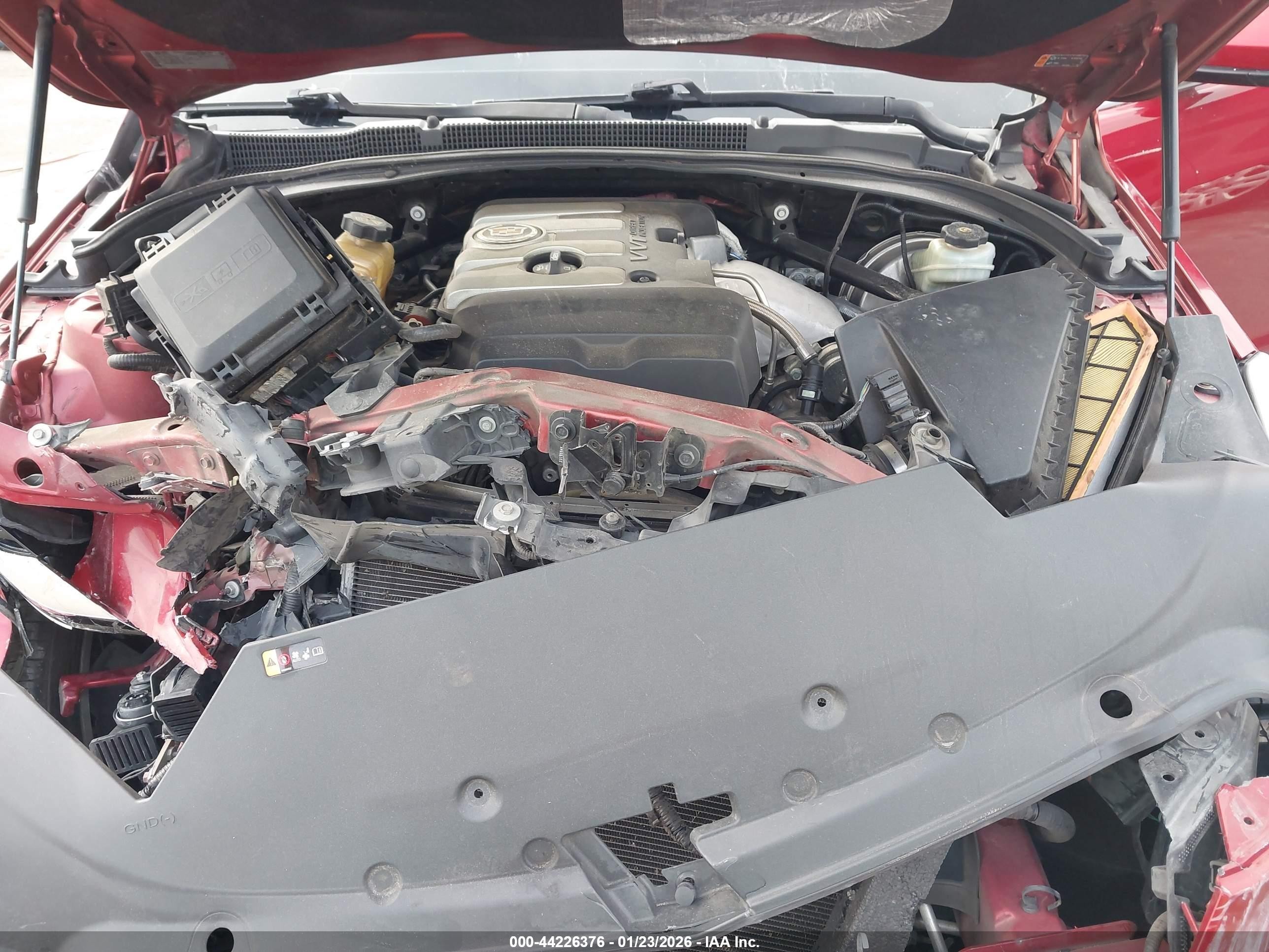 2014 Cadillac Ats Standard Красный vin: 1G6AA5RX6E0171795