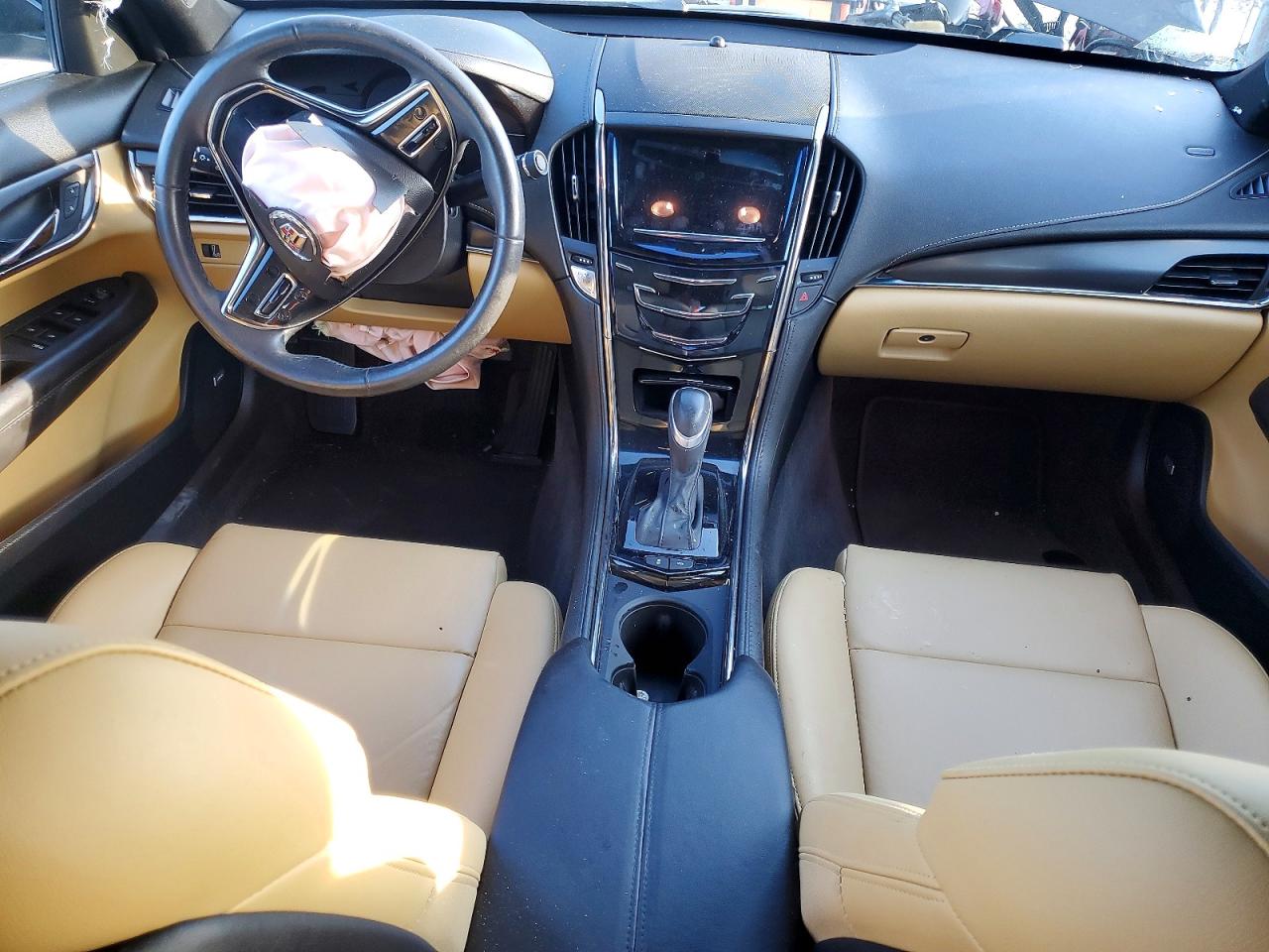 2014 Cadillac Ats Black vin: 1G6AA5RX6E0176625
