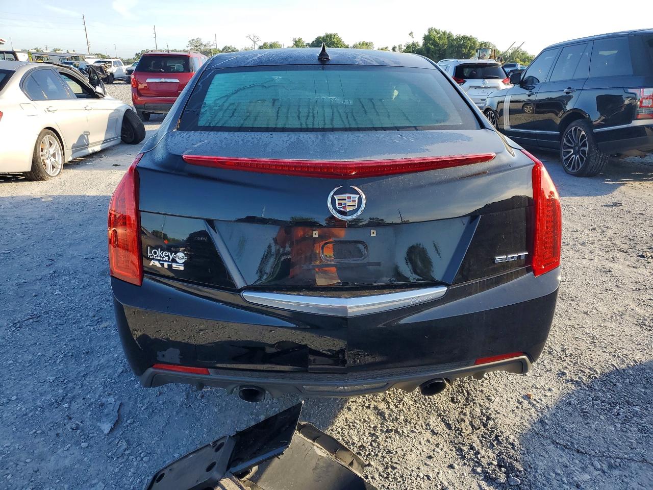 2014 Cadillac Ats Black vin: 1G6AA5RX6E0176625