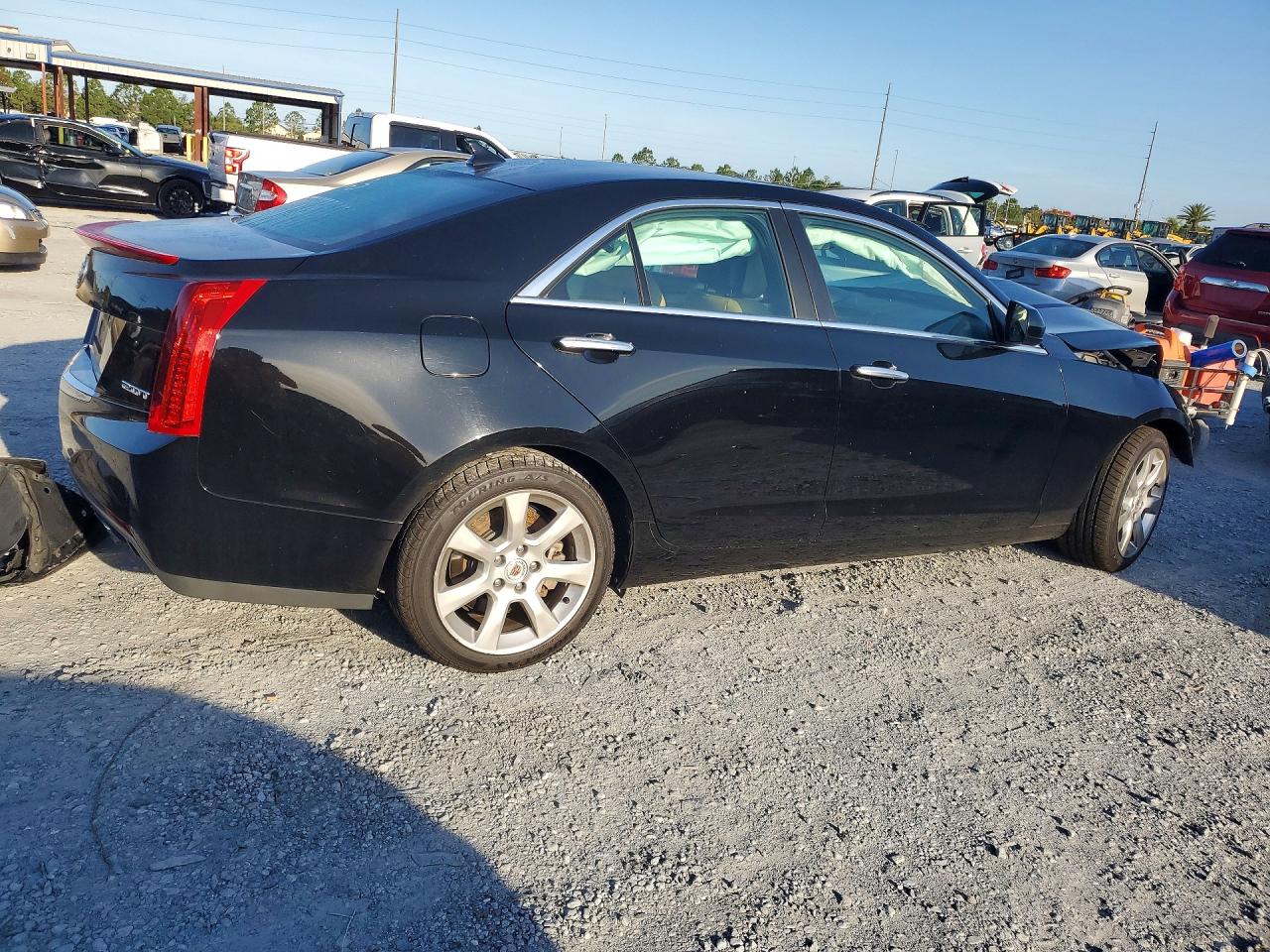 2014 Cadillac Ats Black vin: 1G6AA5RX6E0176625