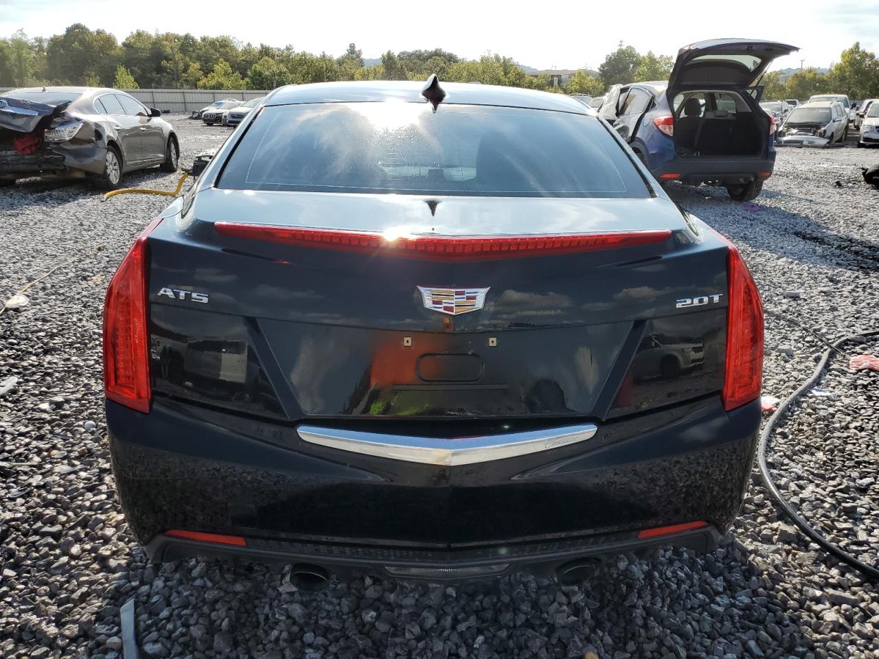 2018 Cadillac Ats Черный vin: 1G6AA5RX6J0154599